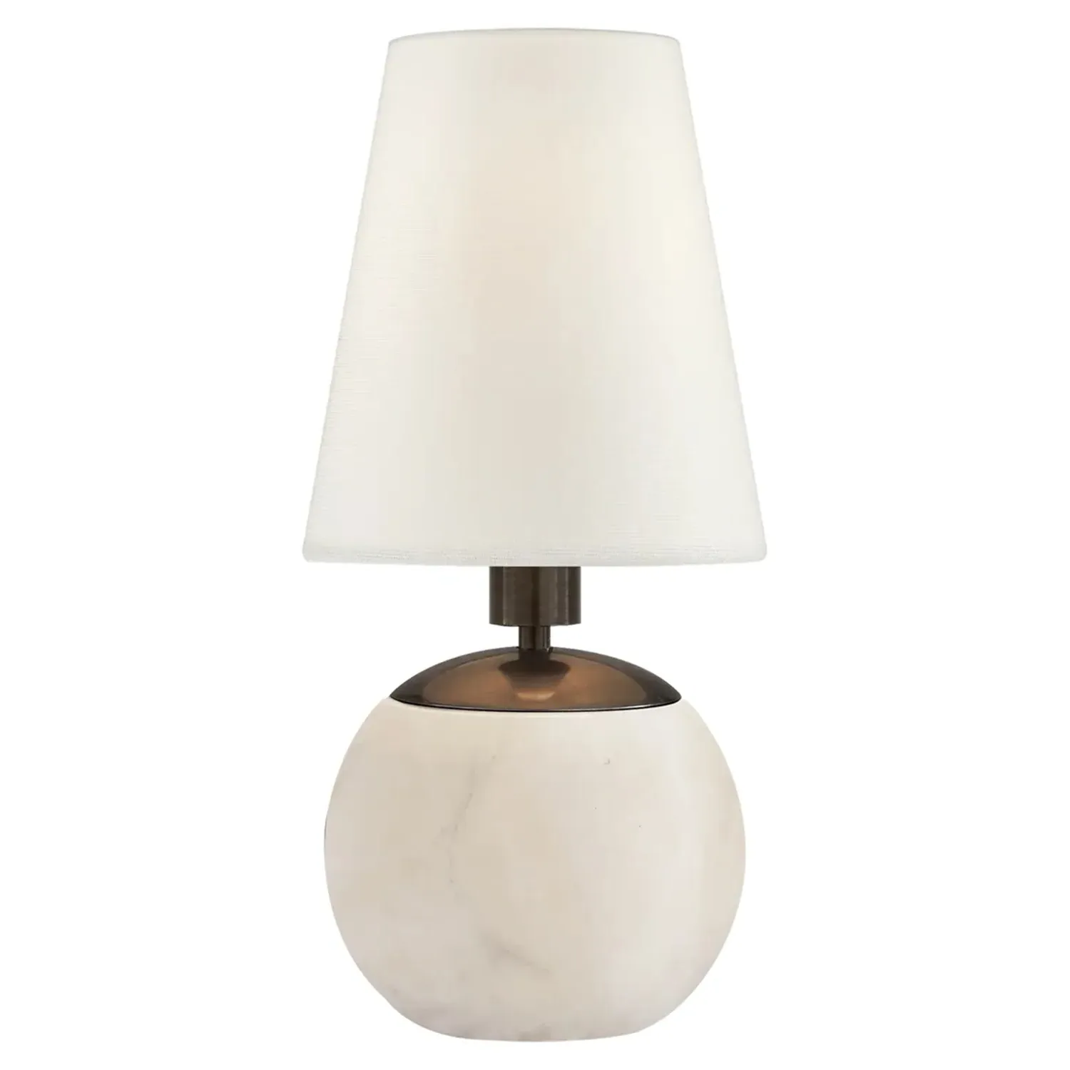 Terri Extra Small Round Table Lamp - Alabaster, Marble image