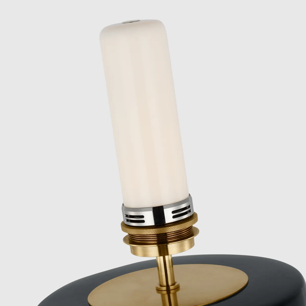 Tiglia Cordless Table Lamp - Black, Ceramic