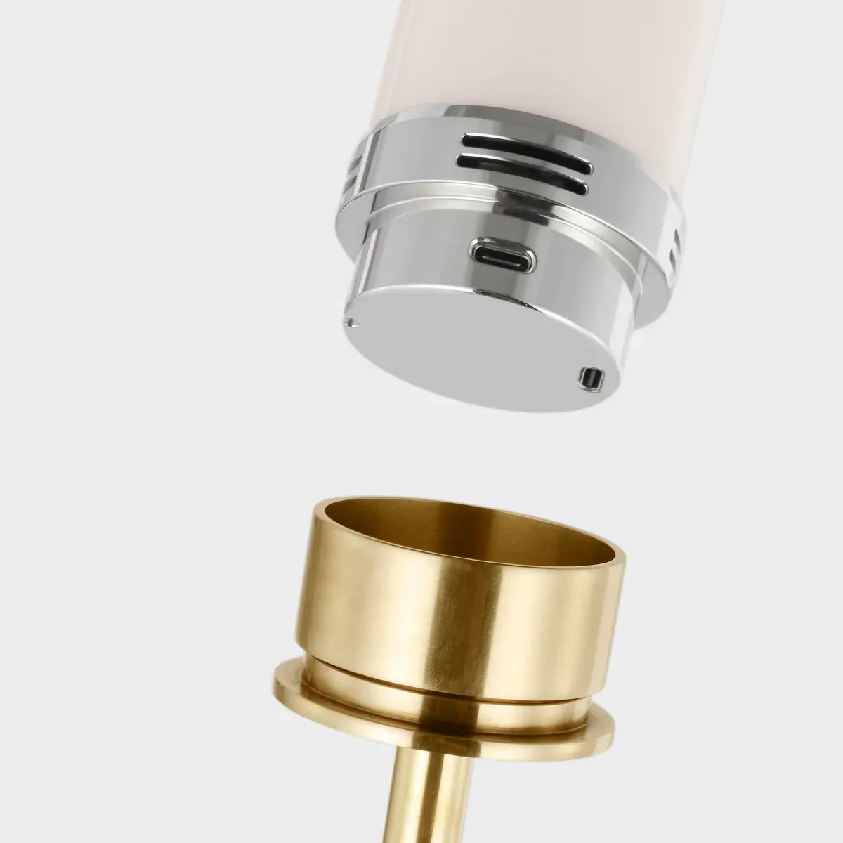 Tiglia Cordless Table Lamp - Plaster White