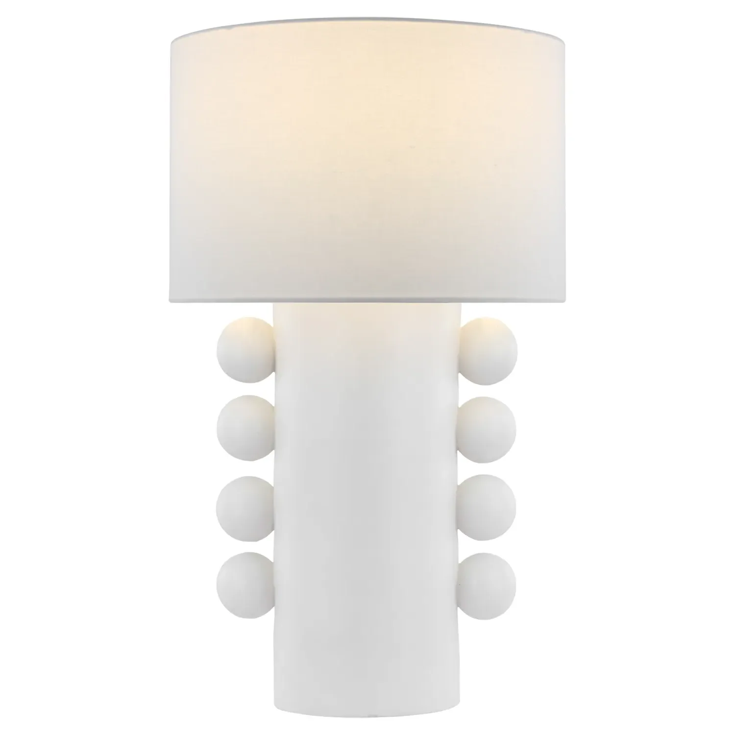 Tiglia Cordless Table Lamp - Plaster White