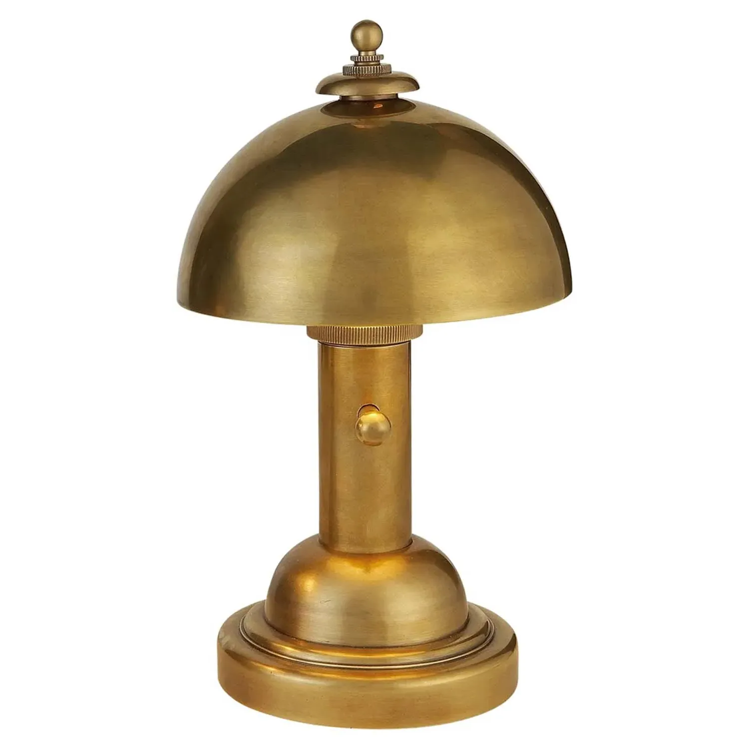 Totie Dome Shade Desk Lamp - Antique Brass, Metal image