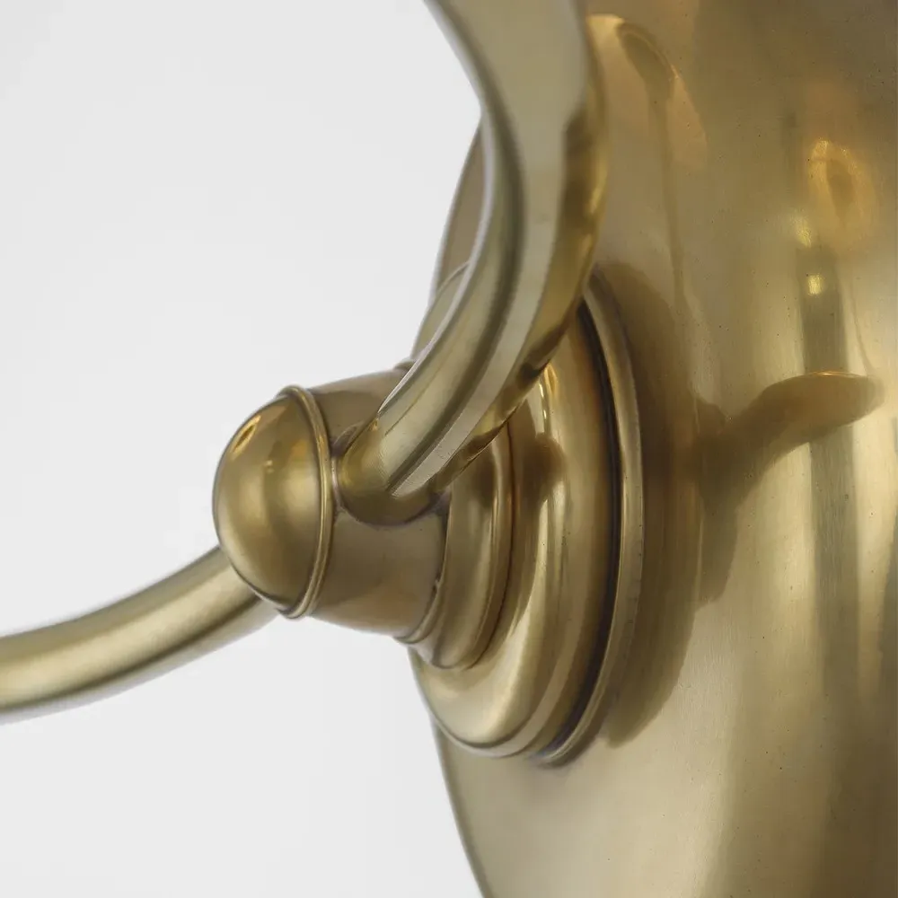 Vendome Double Armed Sconce - Antique Brass, Brass