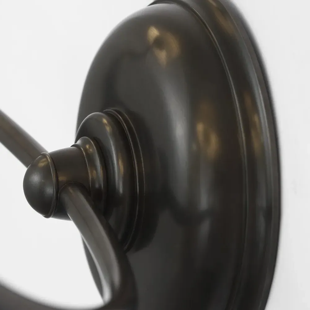 Vendome Double Armed Sconce - Bronze, Brass