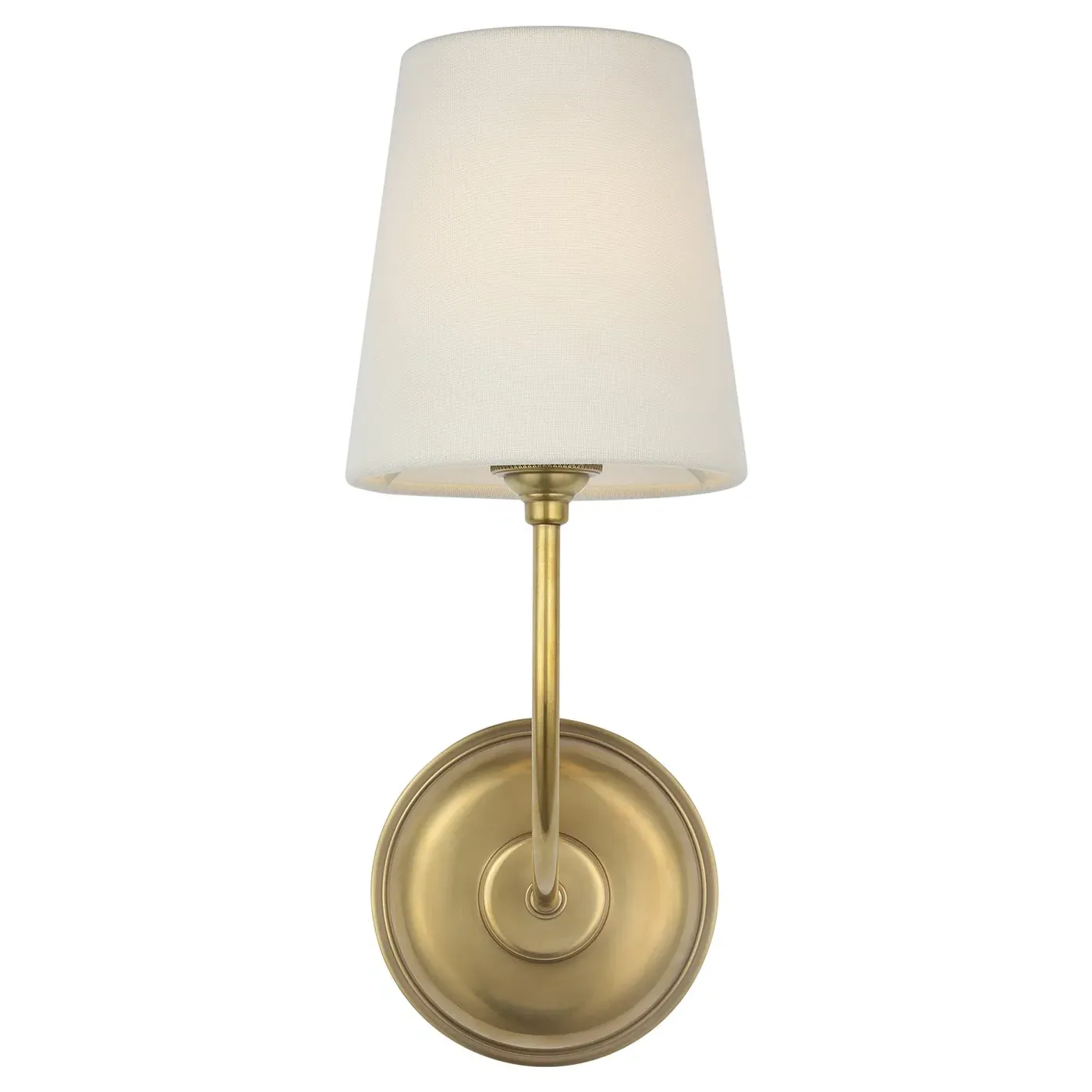 Vendome Single Armed Sconce - Antique Brass, Brass