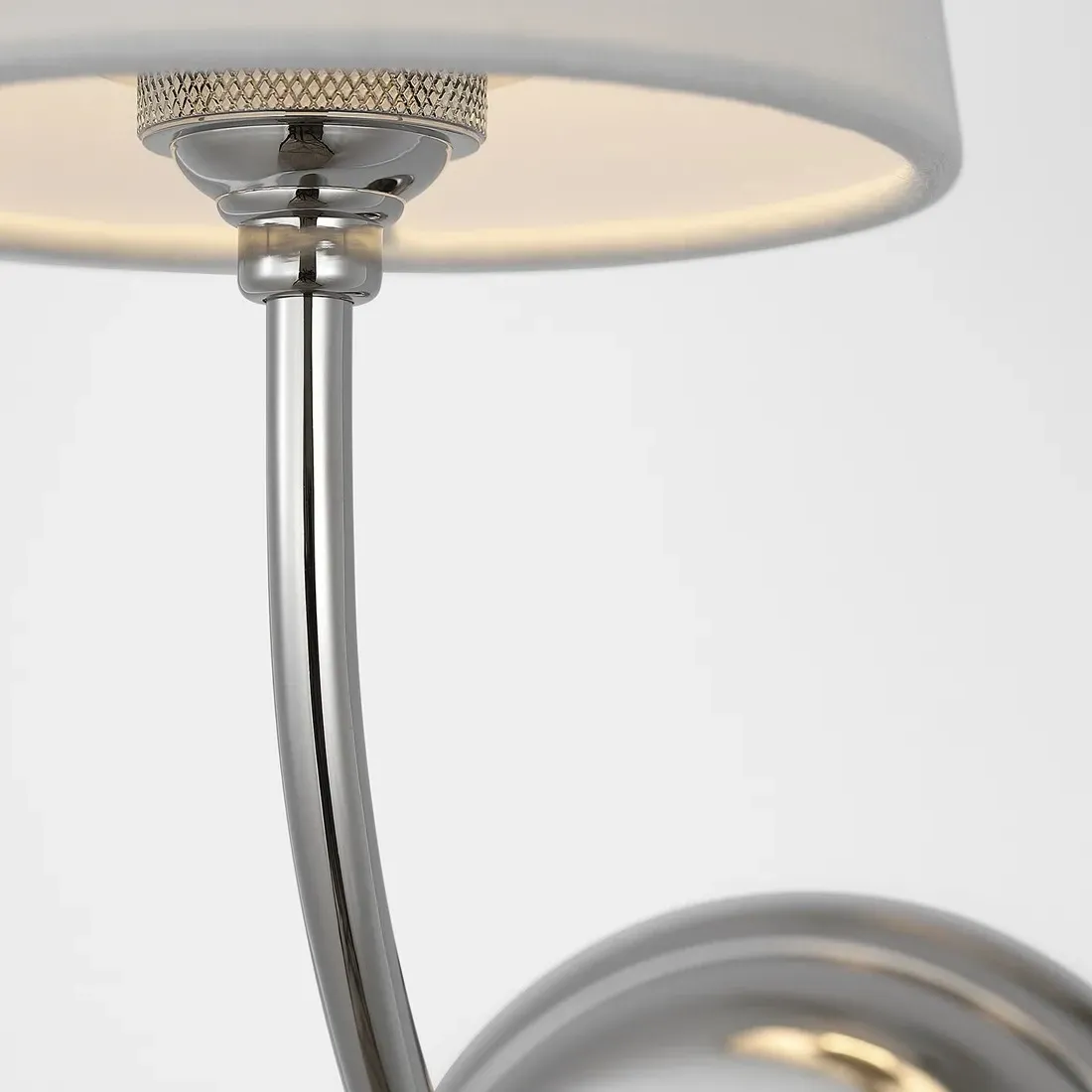 Vendome Single Armed Sconce - Polished Nickel, Brass