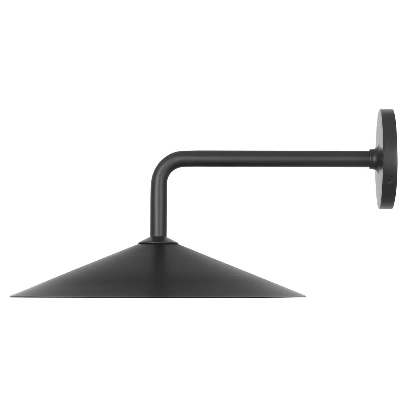Visual Comfort Ponce Armed Sconce - Black, Steel