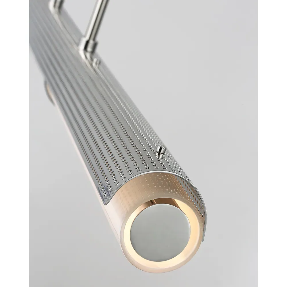 Visual Comfort Precision Linear Chandelier - Polished Nickel