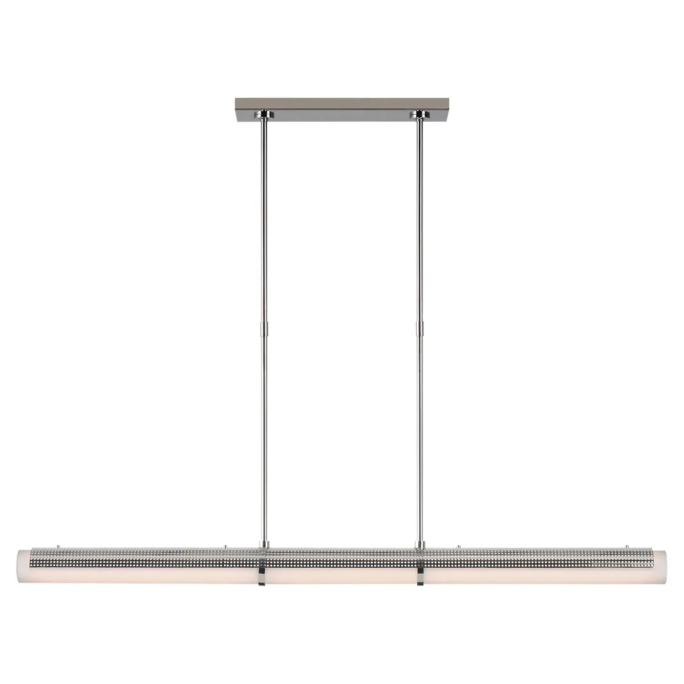 Visual Comfort Precision Linear Chandelier - Polished Nickel