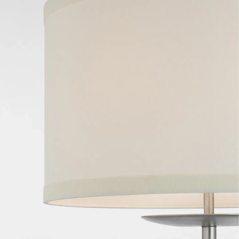 Walker Cordless Floor Lamp - Burnished Silver Leaf, Steel