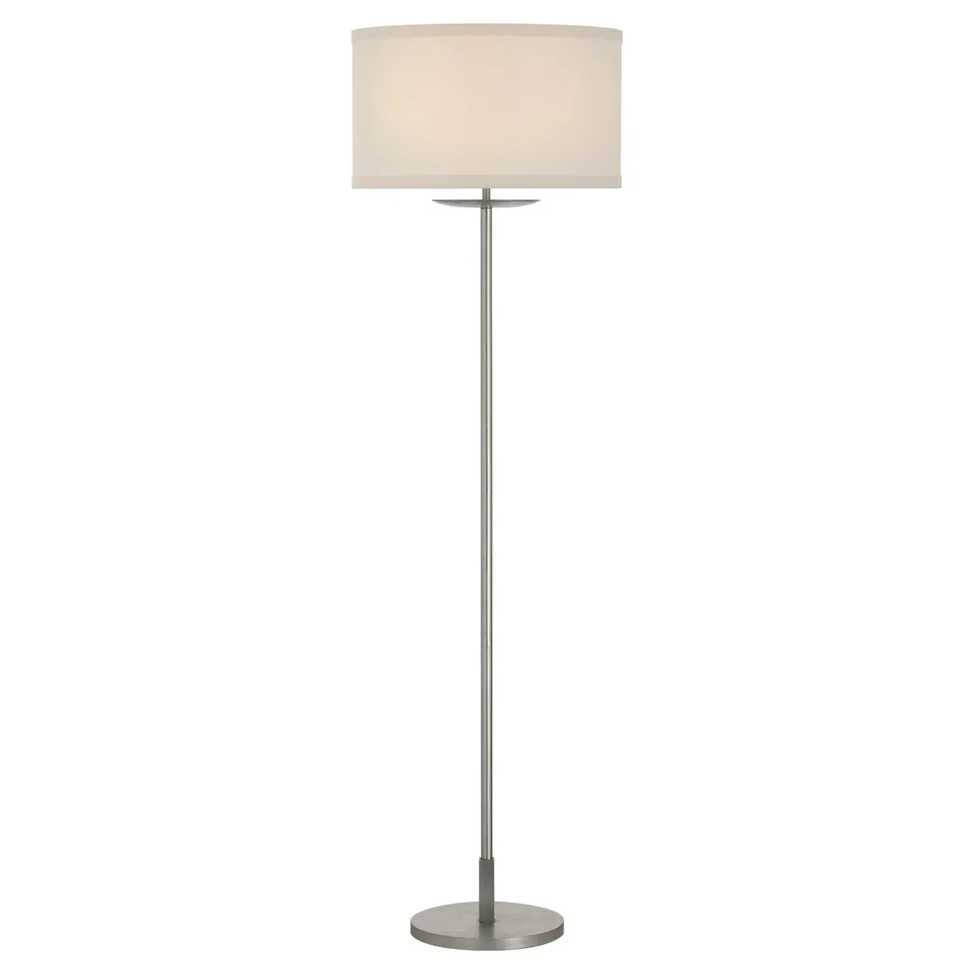 Walker Cordless Floor Lamp - Burnished Silver Leaf, Steel image