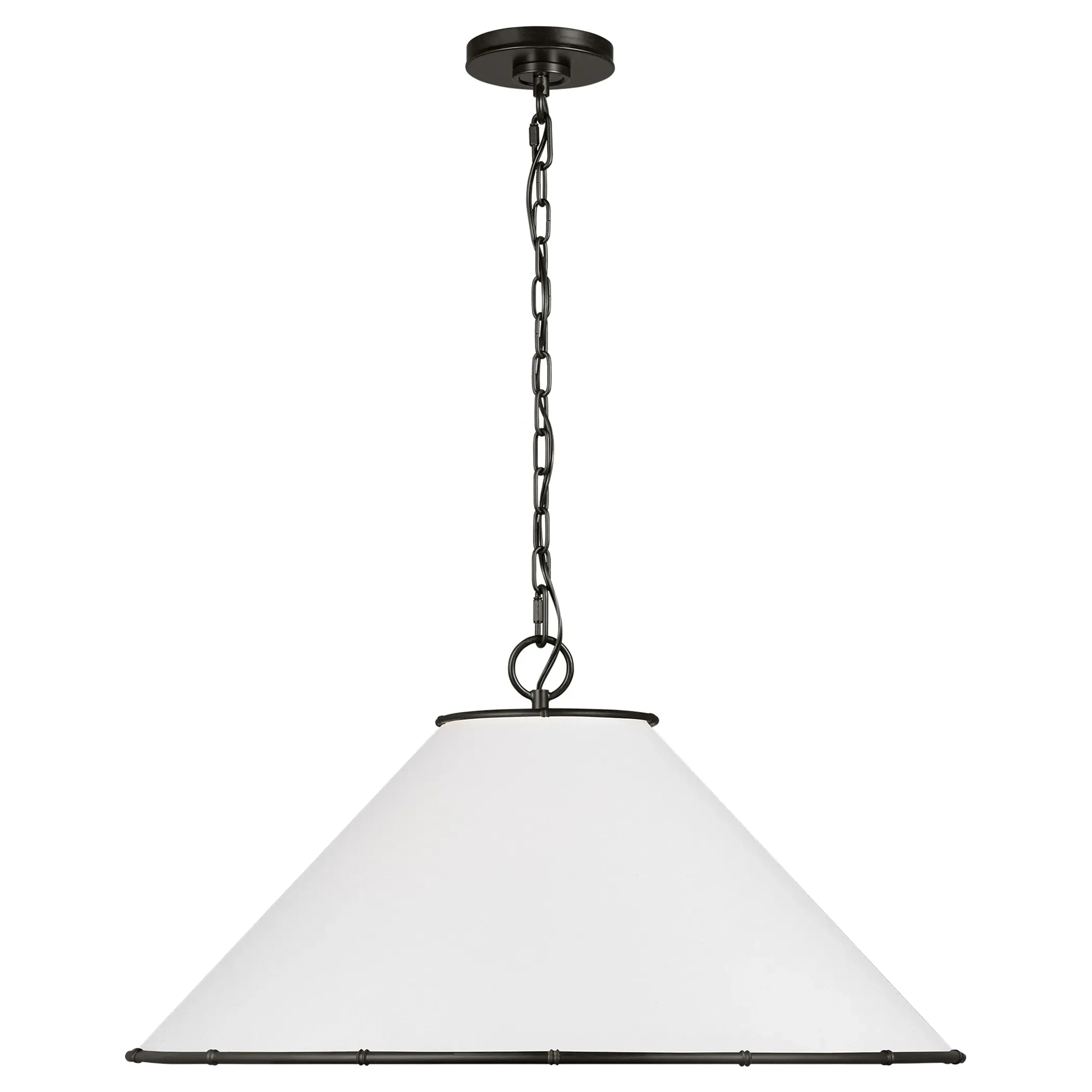 Aldric 2 Light Pendant - Aged Iron, Steel