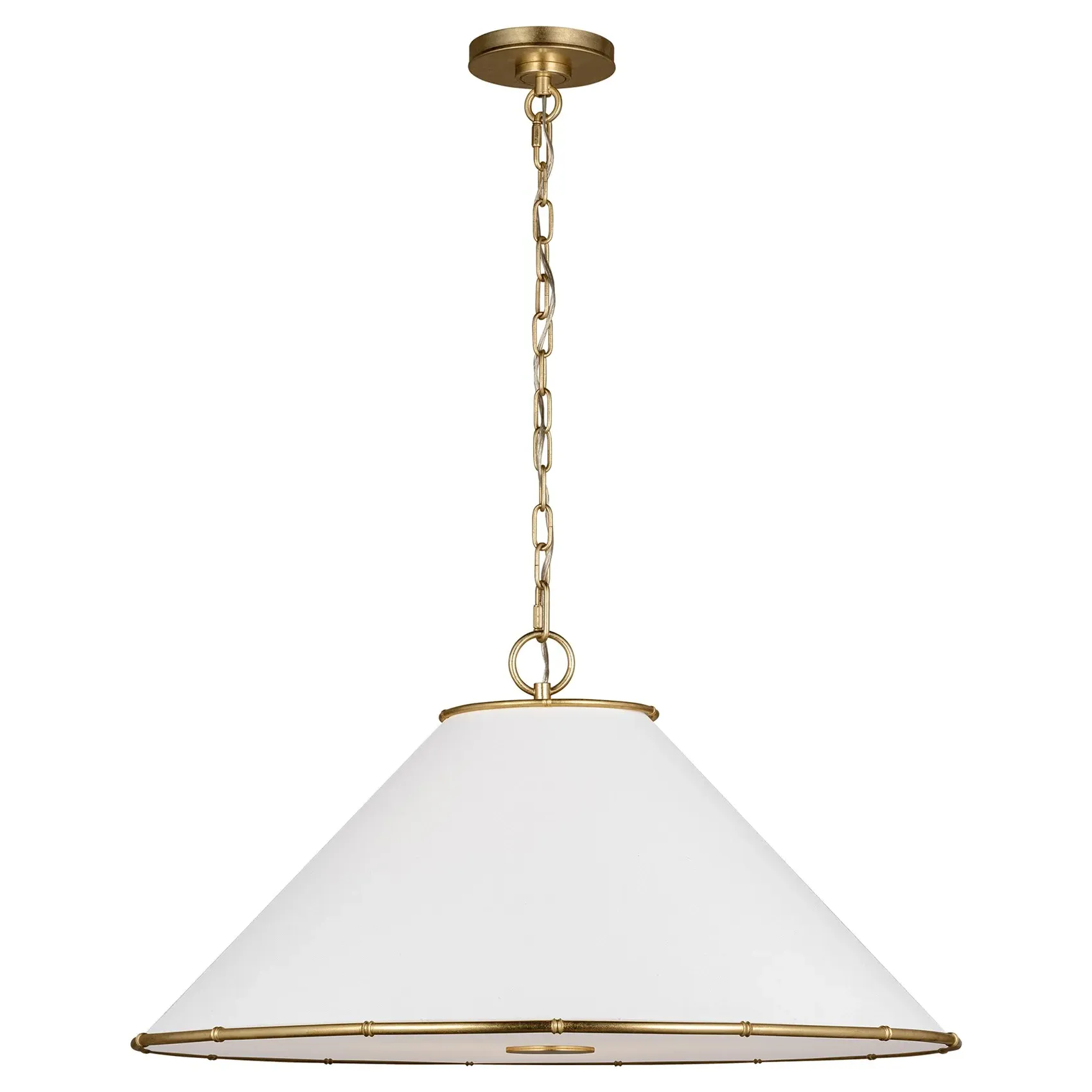 Aldric 2 Light Pendant - Gild, Steel