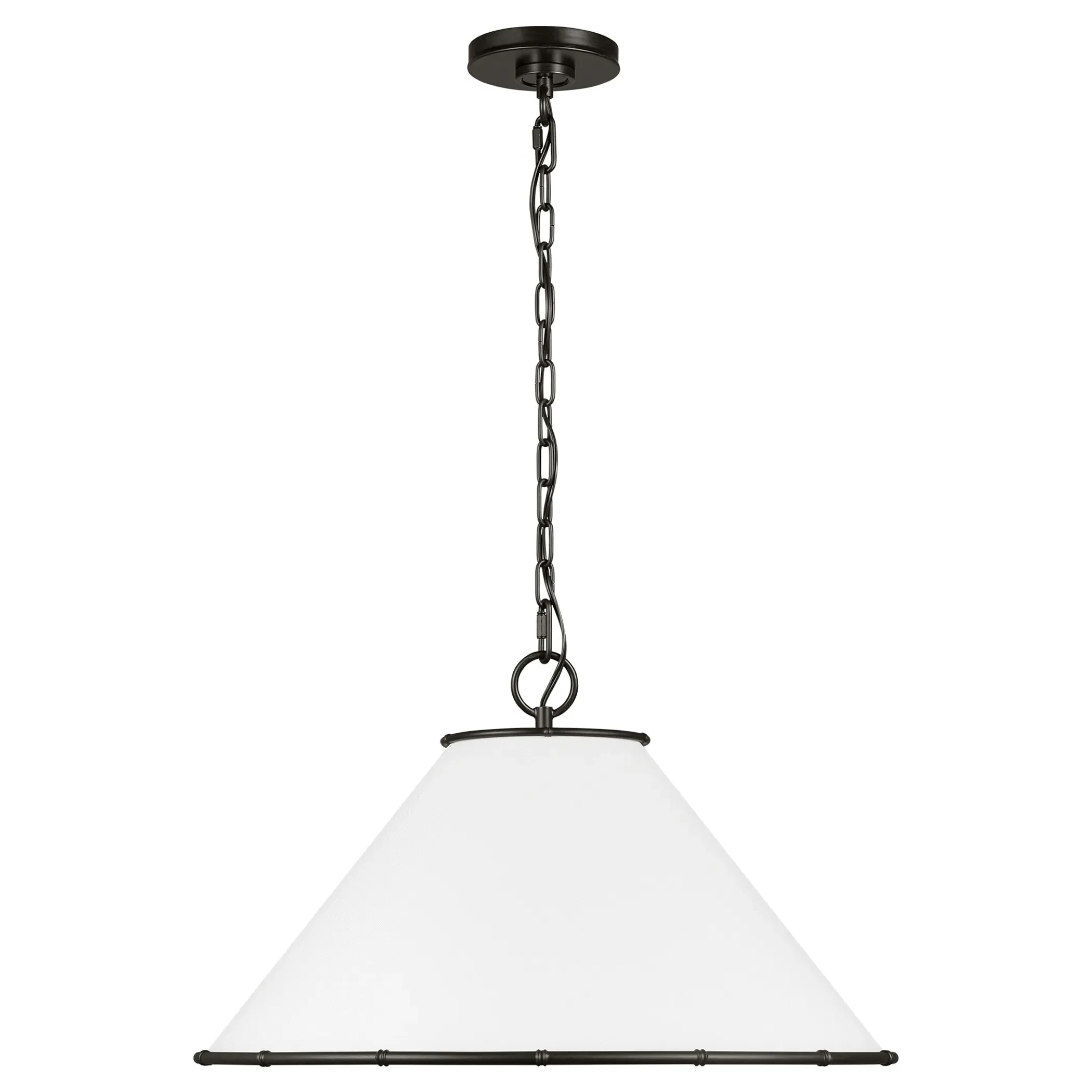 Aldric 3 Light Pendant - Aged Iron, Steel