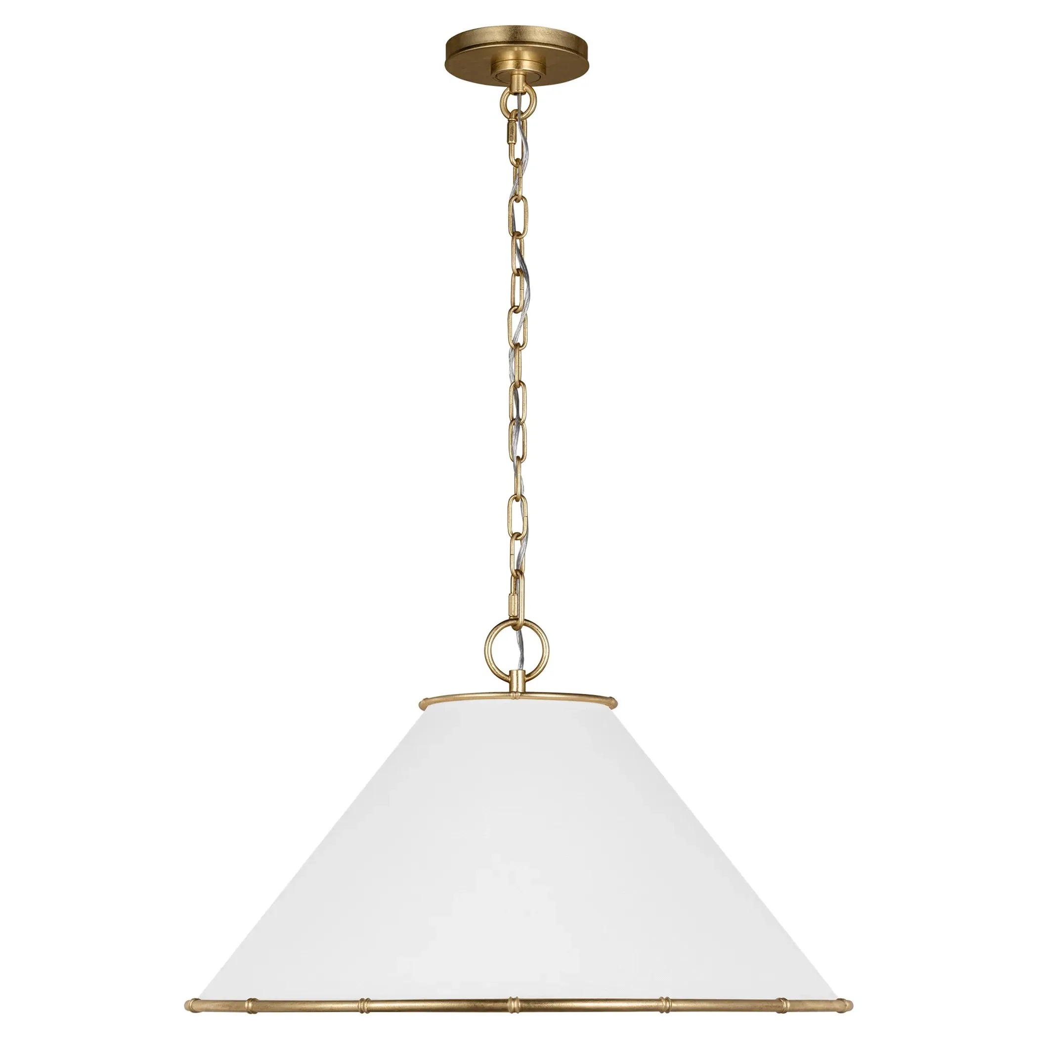 Aldric 3 Light Pendant - Gild, Steel