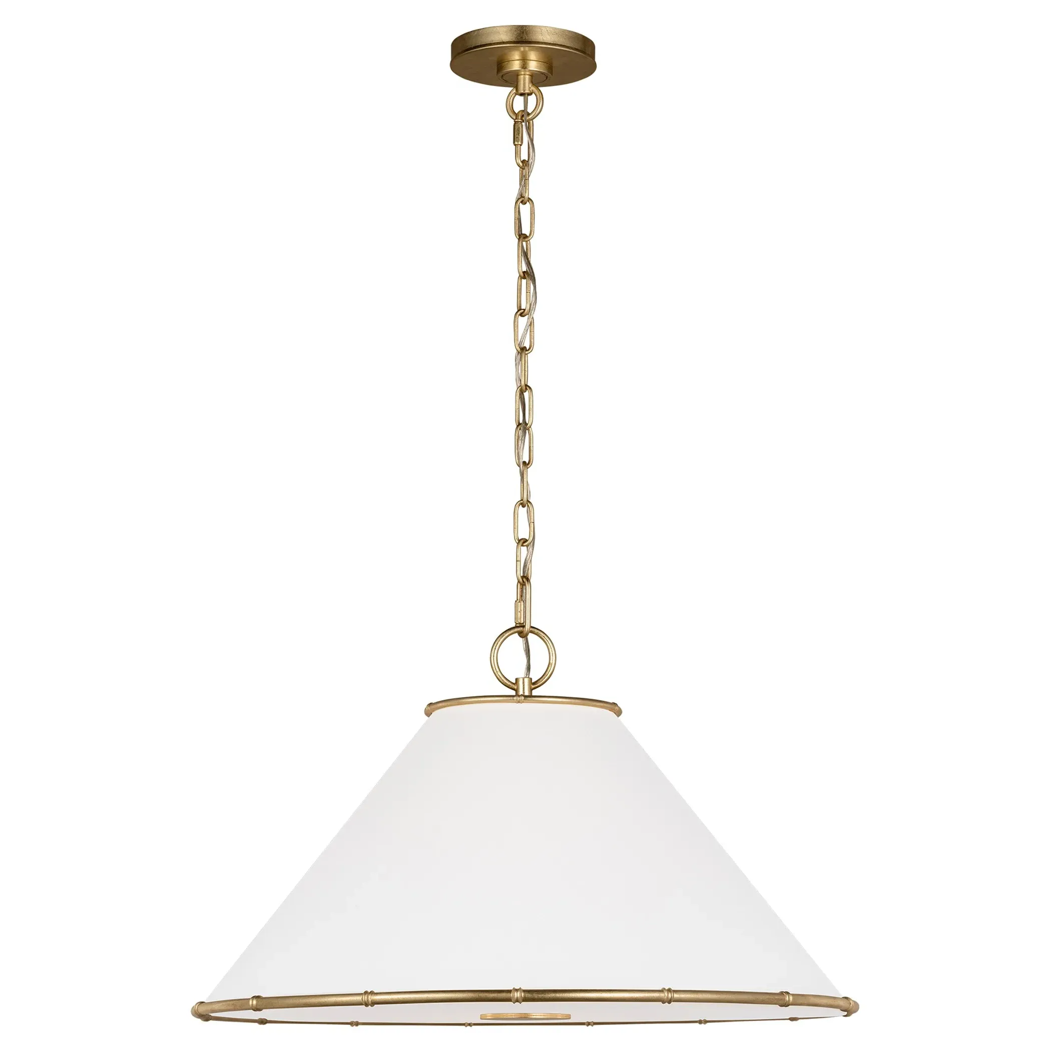 Aldric 3 Light Pendant - Gild, Steel