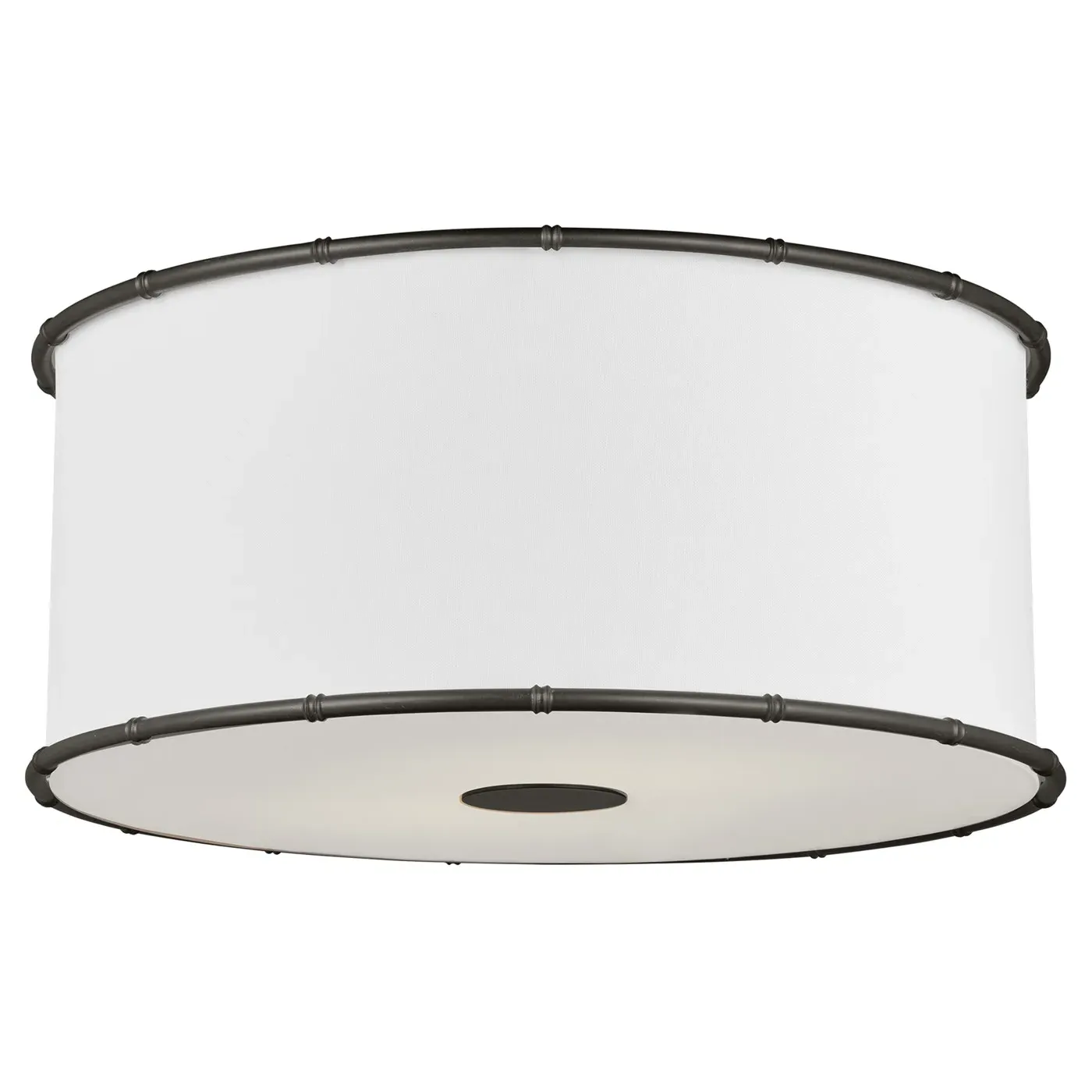 Aldric Flush Mount - Aged Iron, Steel