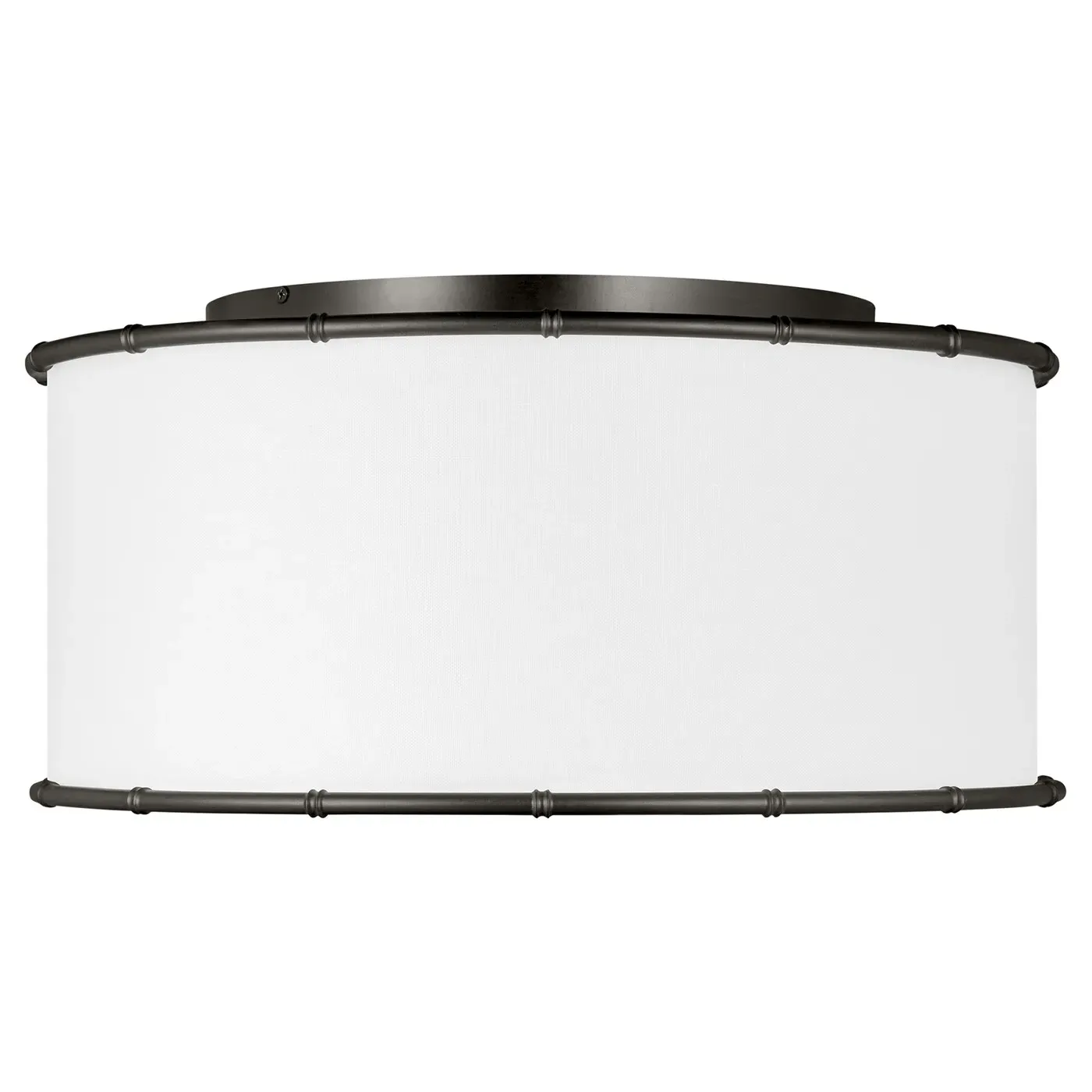 Aldric Flush Mount - Aged Iron, Steel
