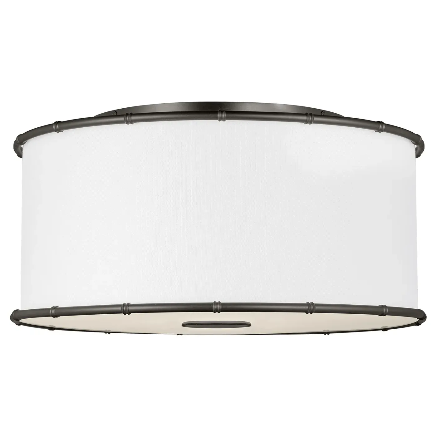 Aldric Flush Mount - Aged Iron, Steel image