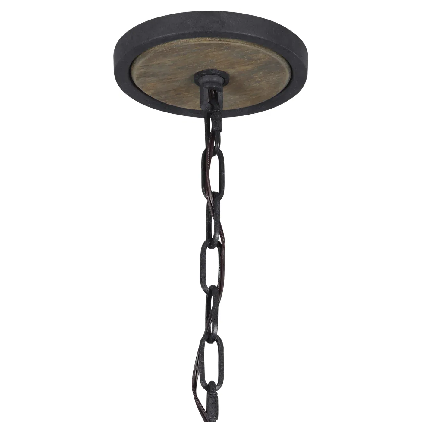 Allier Large Pendant Light - Brown, Oak