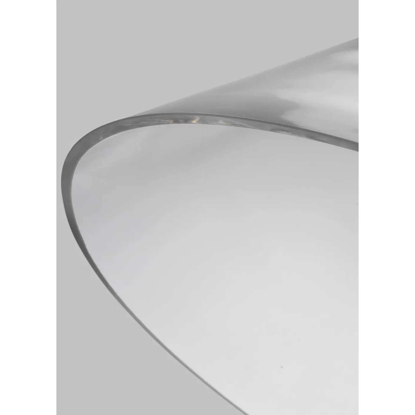 Atlantic Wide Pendant Light - Burnished Brass, Glass