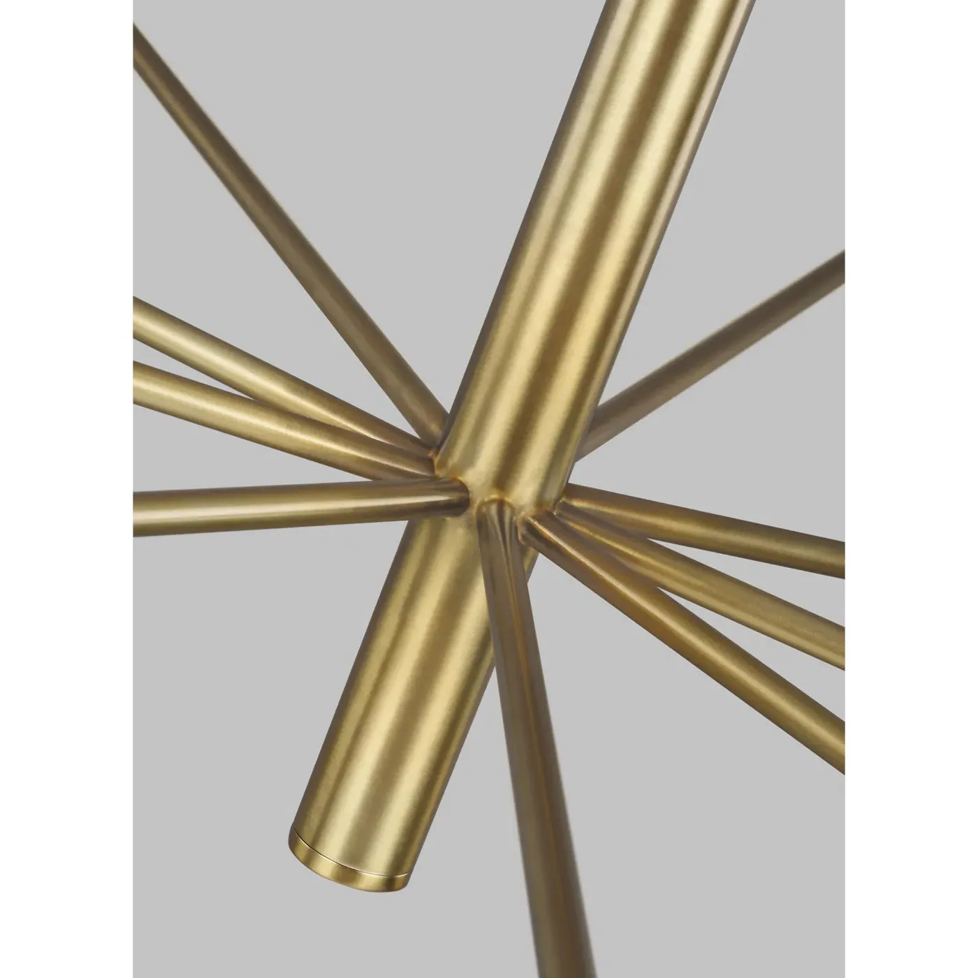 Brianna 2 Tier Chandelier - Burnished Brass