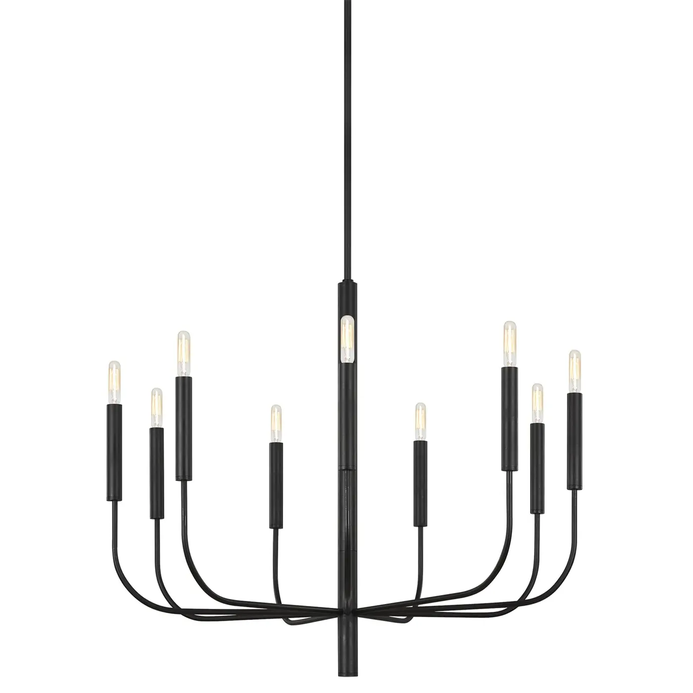 Brianna Medium Chandelier - Aged Iron