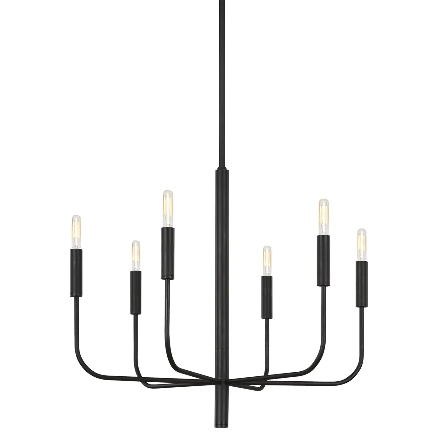 Brianna Small Chandelier - Aged Iron