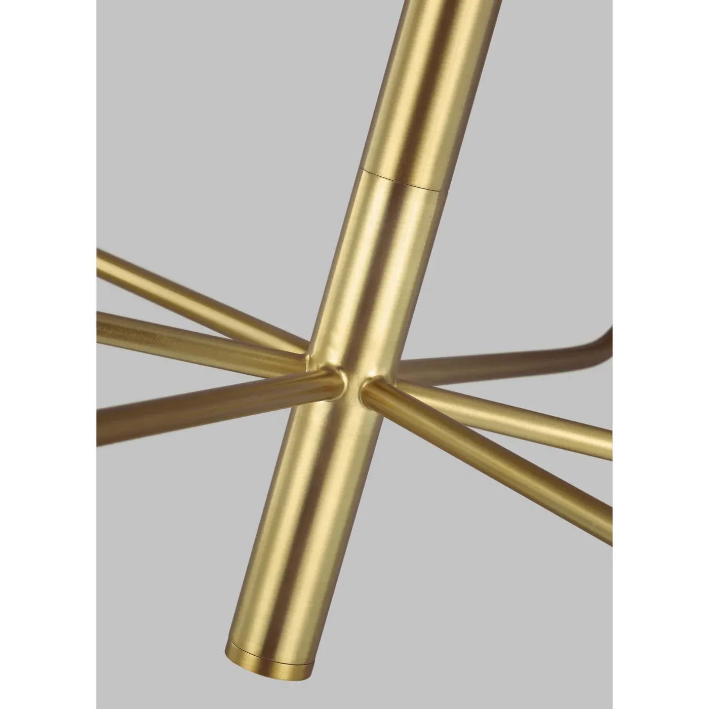 Brianna Small Chandelier - Burnished Brass