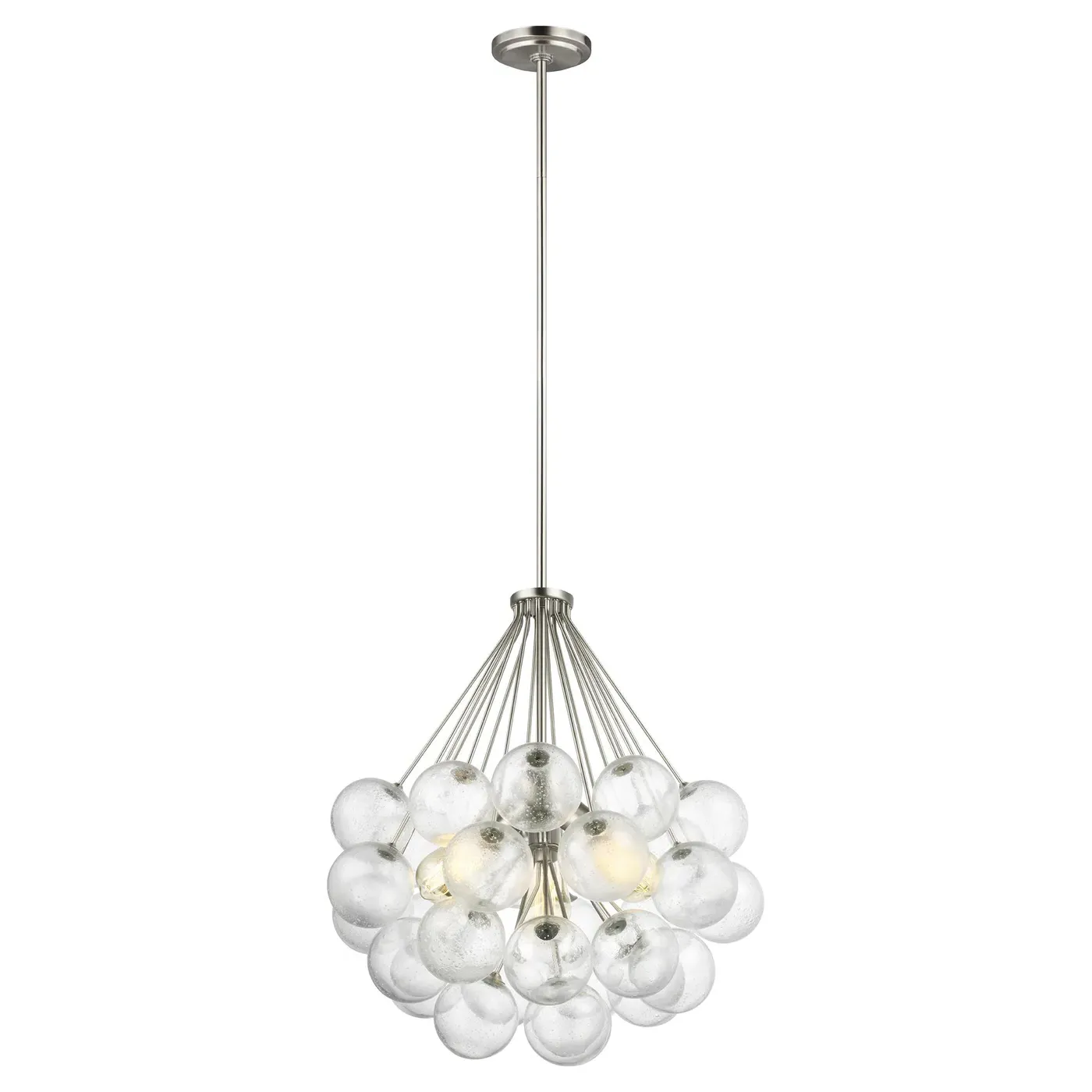 Bronzeville Multi-Light Pendant - Brushed Nickel, Steel image