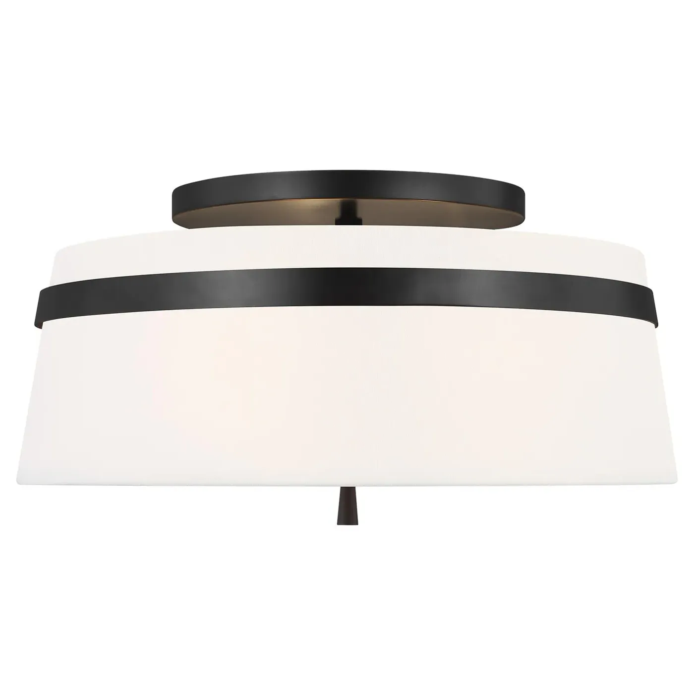 Cordtlandt Large Semi Flush Mount - Aged Iron, Steel