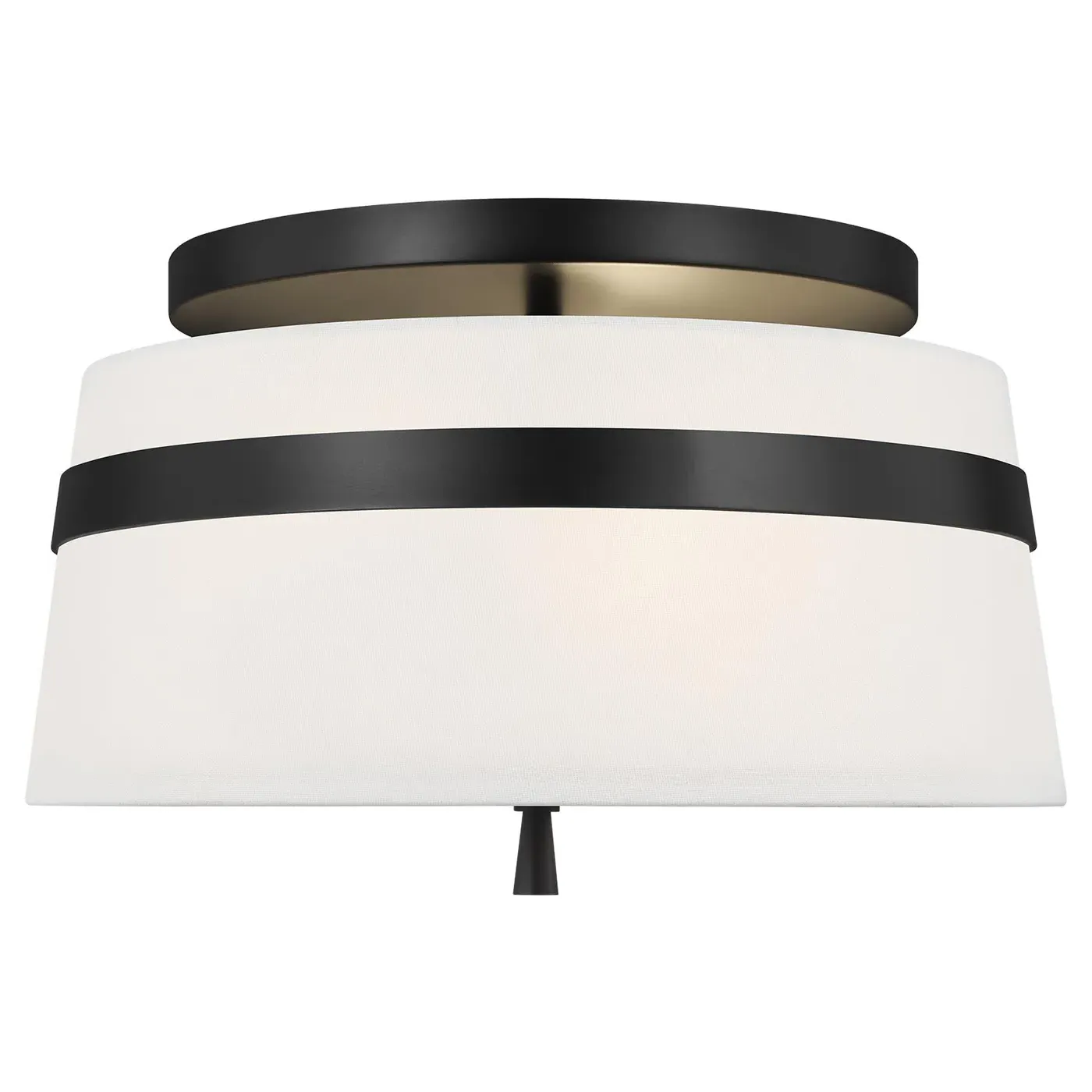 Cordtlandt Small Semi Flush Mount - Aged Iron, Steel image