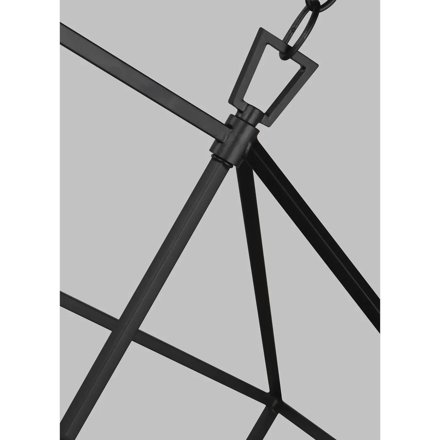 Dianna 5 Light Linear Chandelier - Midnight Black