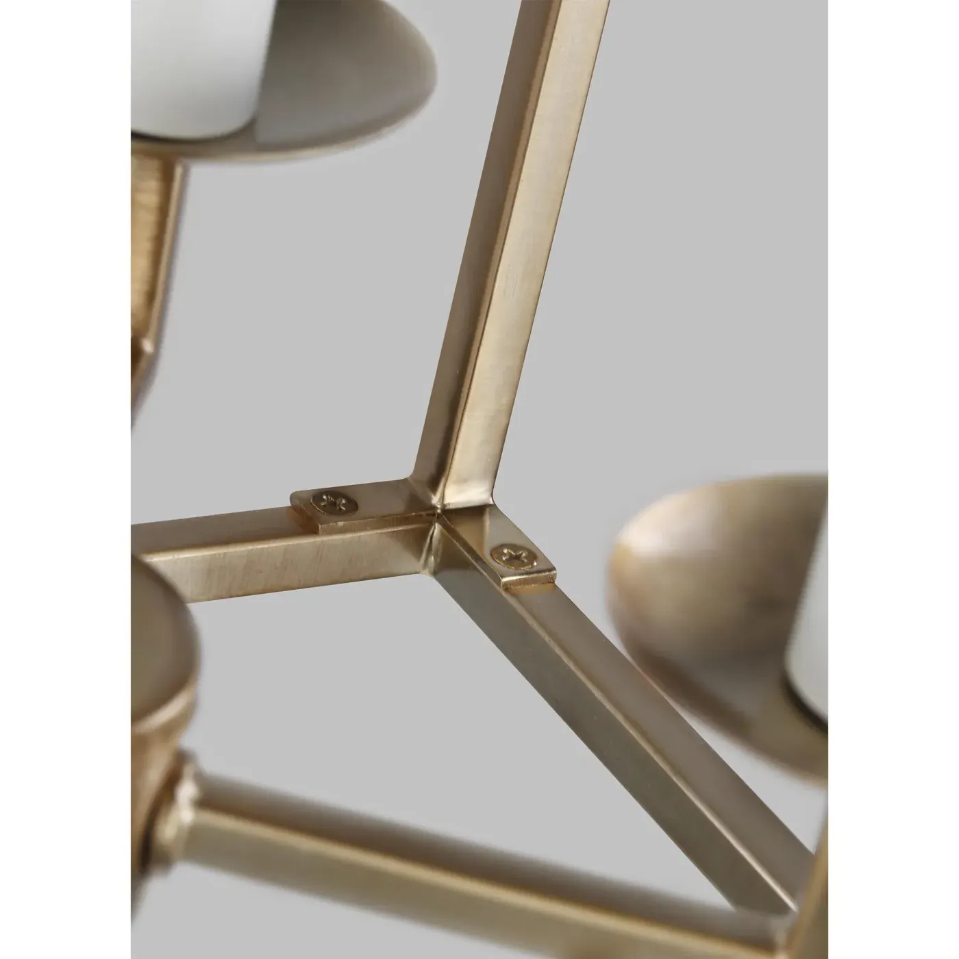 Dianna Medium 4 Light Lantern Pendant - Satin Brass