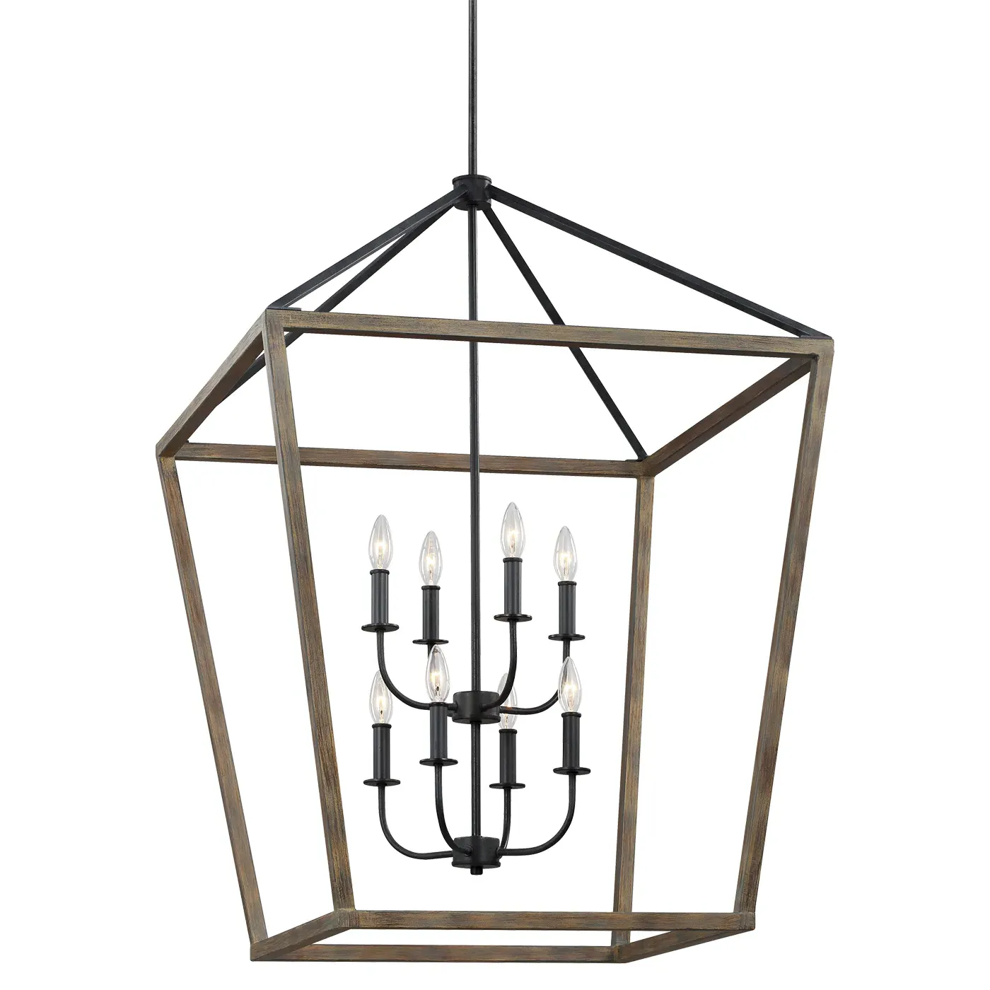Gannet Extra Large Chandelier - Brown, Oak