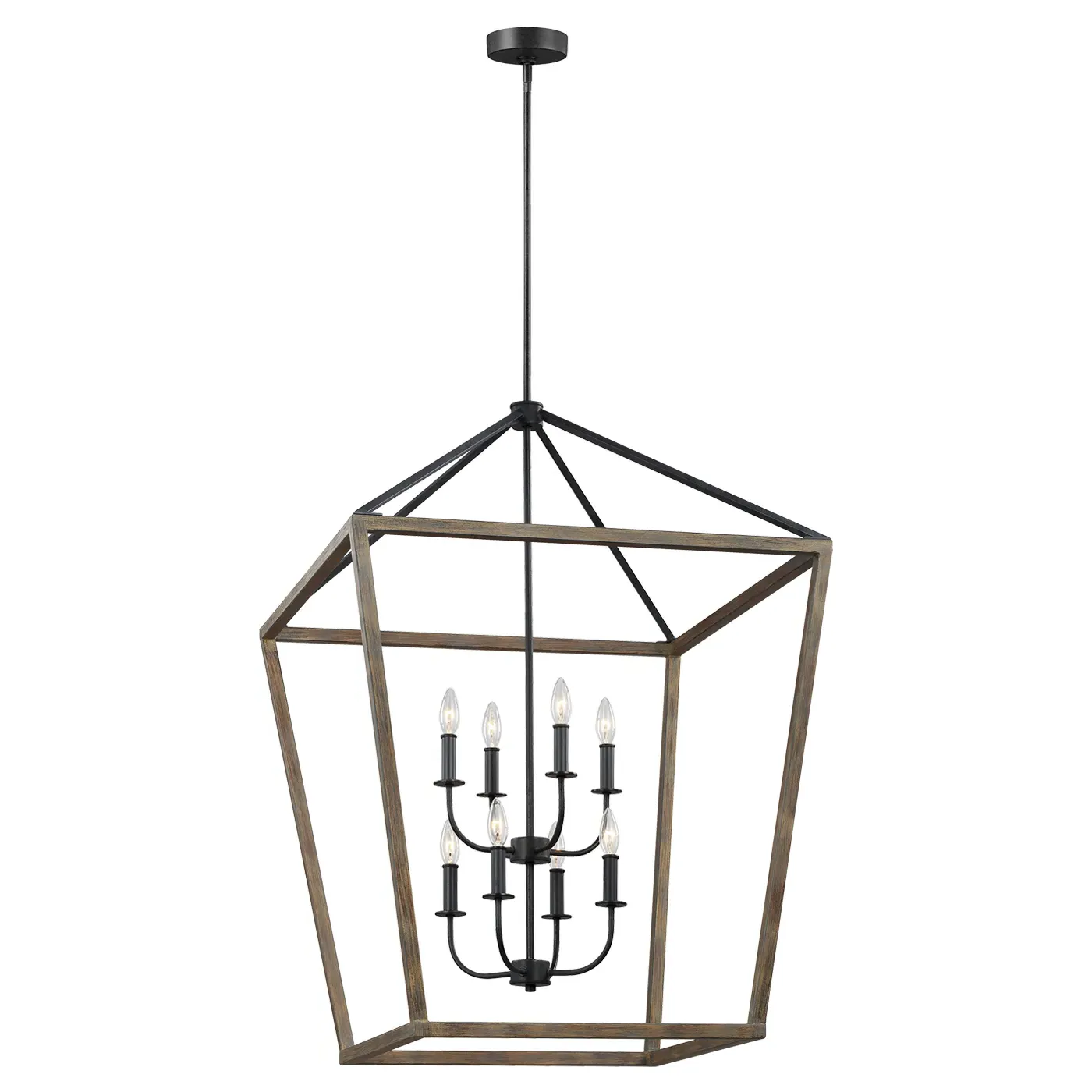 Gannet Extra Large Chandelier - Brown, Oak