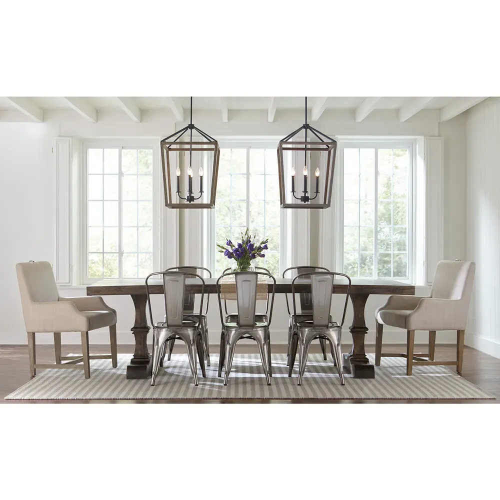 Gannet Medium Chandelier - Brown, Oak