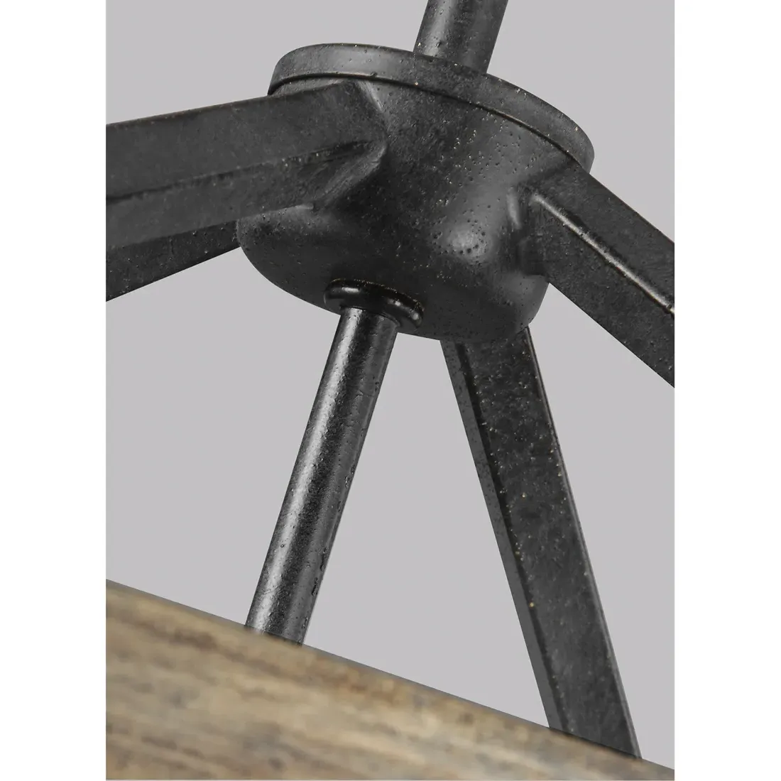 Gannet Small Chandelier - Brown, Oak