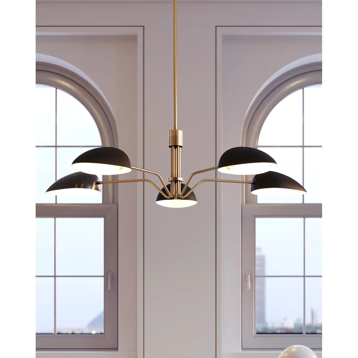 Jane Chandelier - Steel