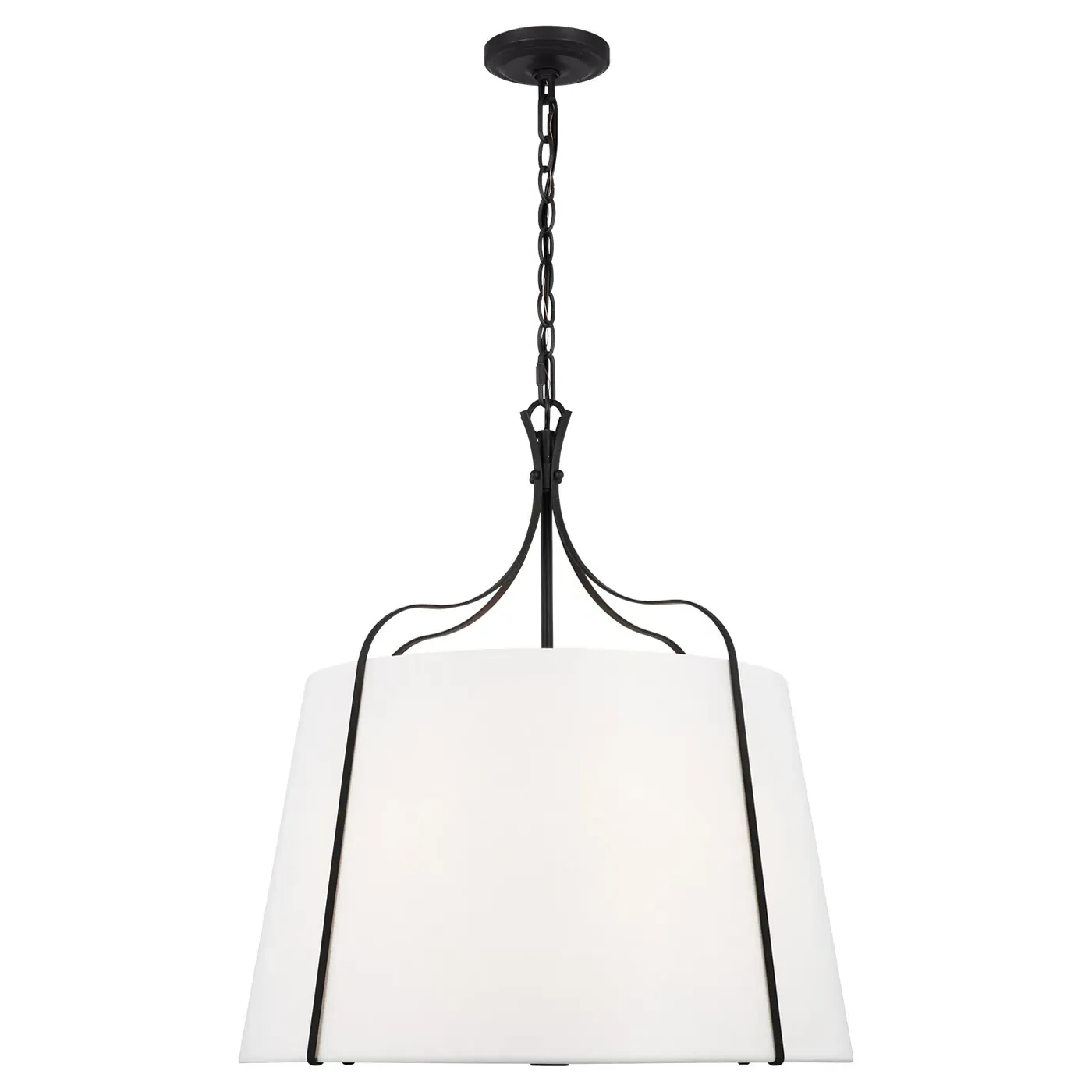 Leander Large Hanging Shade Pendant - Smith Steel