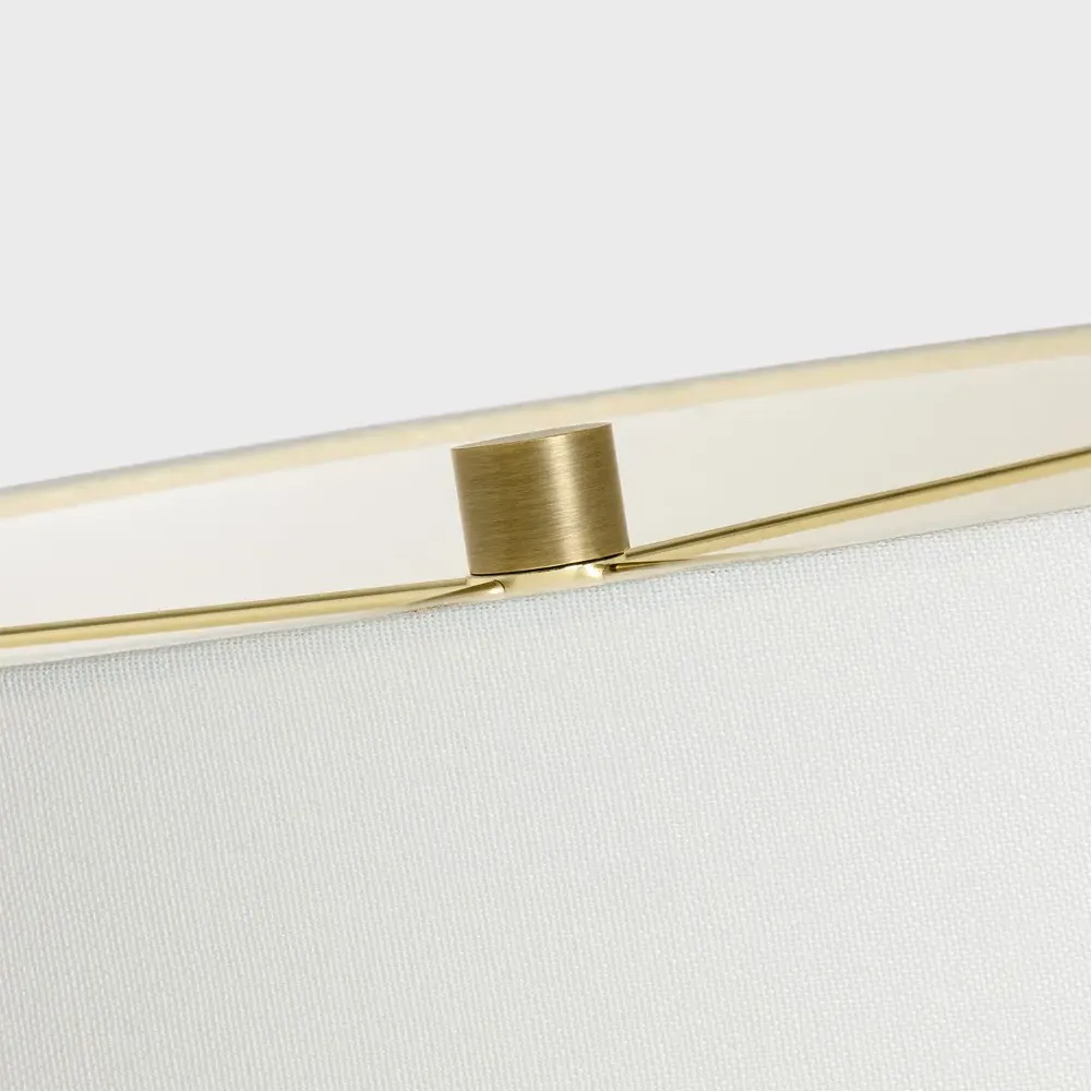 Marcel Coastal Beach Ceramic Table Lamp - White