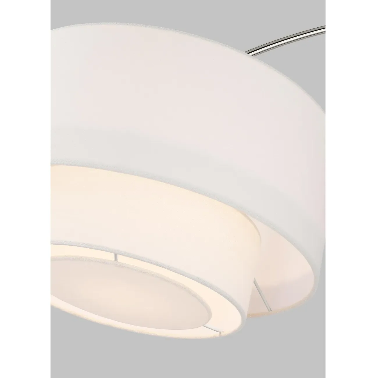 Sawyer Adjustable Floor Lamp - Polished Nickel