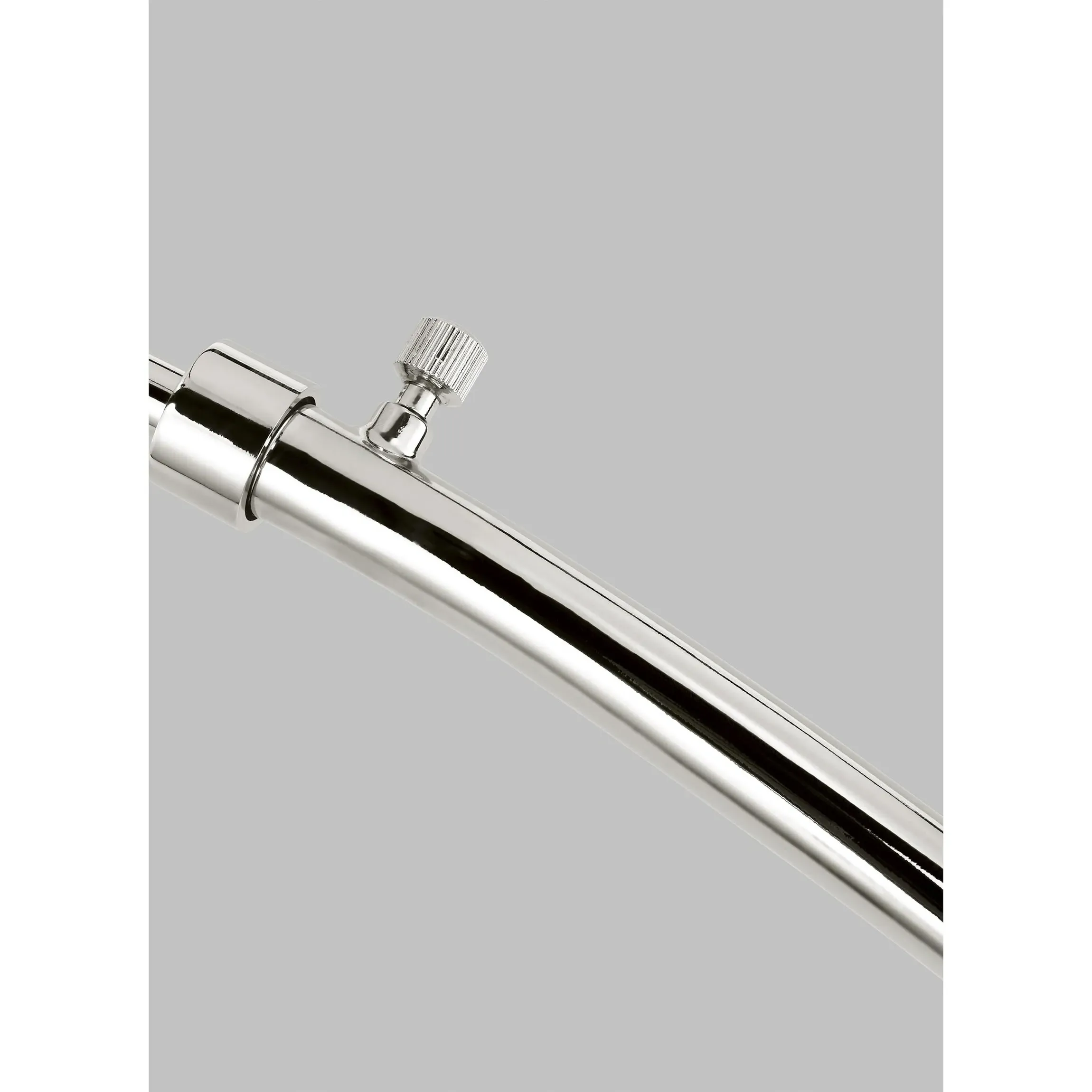 Sawyer Adjustable Floor Lamp - Polished Nickel