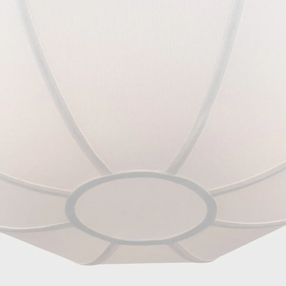 Stassi 3 Light Chandelier with Scalloped Shade - Burnished Brass