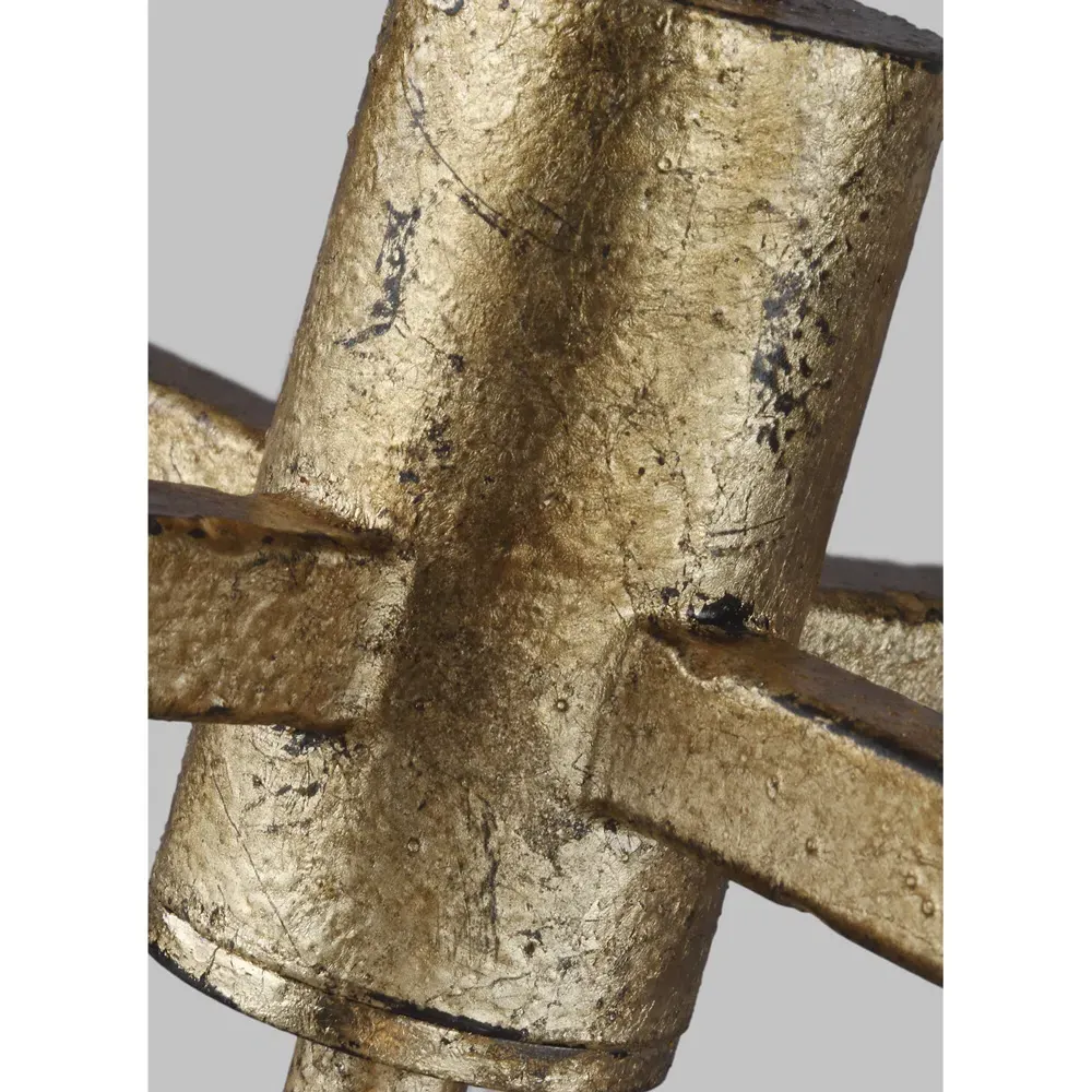 Thayer Extra Large Lantern - Antique Gild