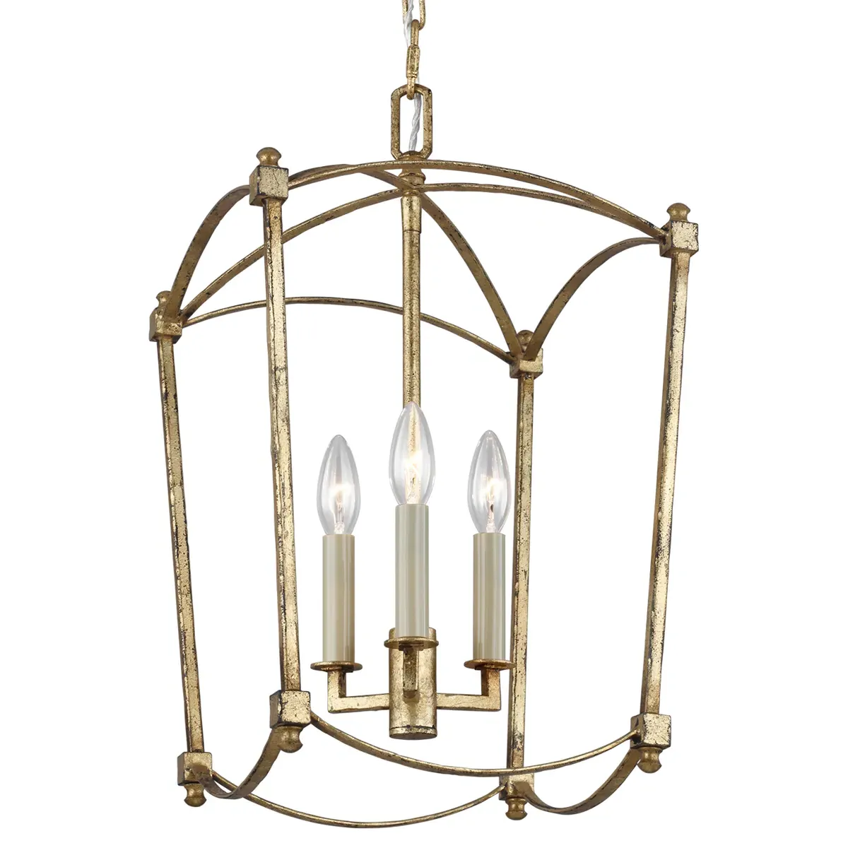 Thayer Mini Lantern - Antique Gild