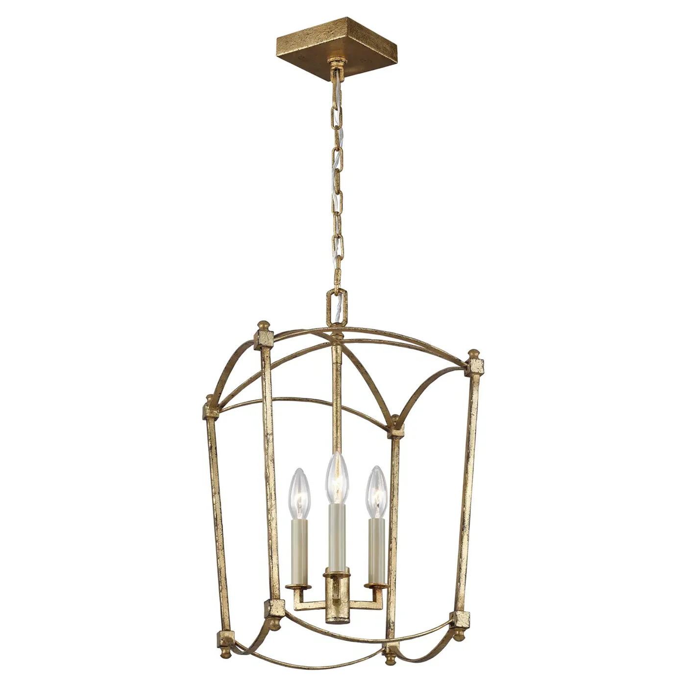 Thayer Mini Lantern - Antique Gild image