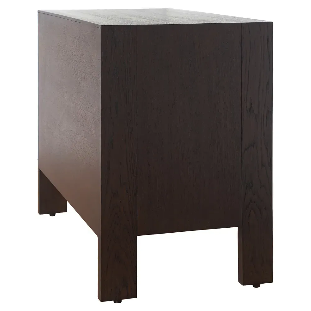 Andre Nightstand - Dark Espresso Oak, Wood