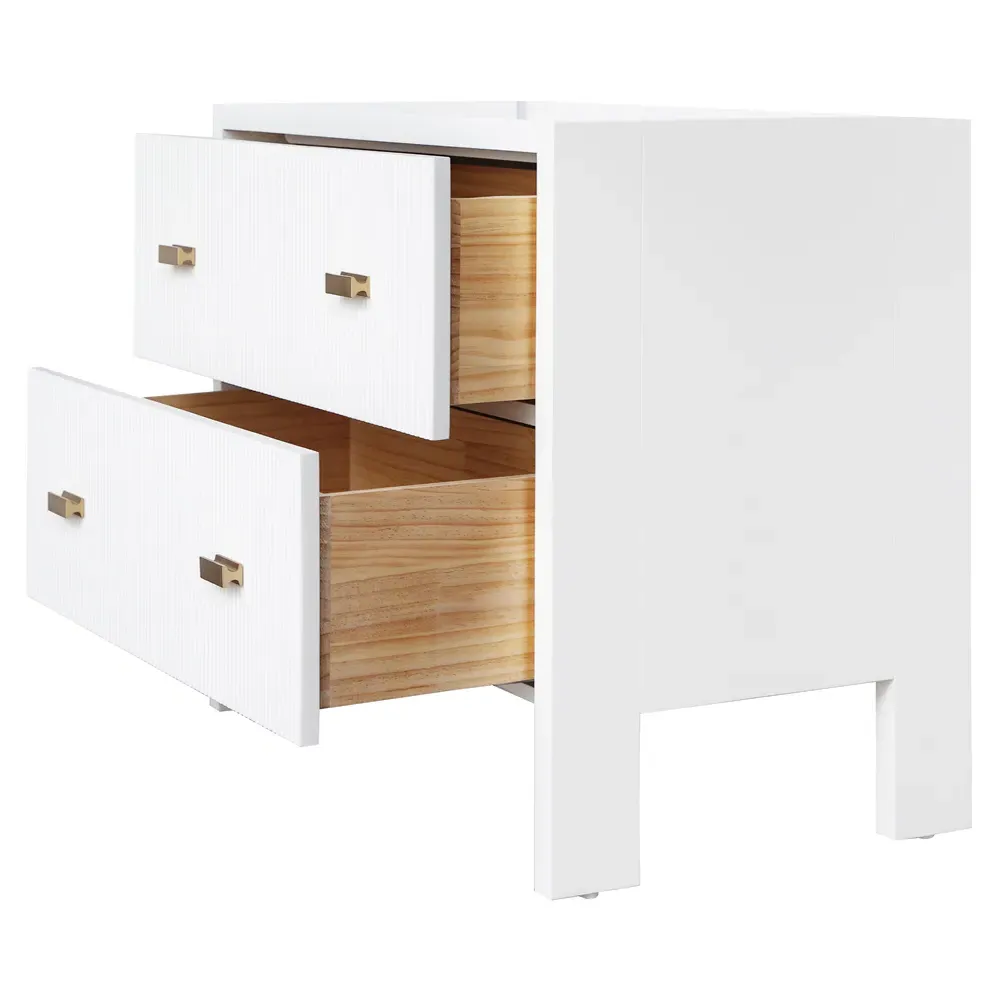 Andre Nightstand - White, Wood