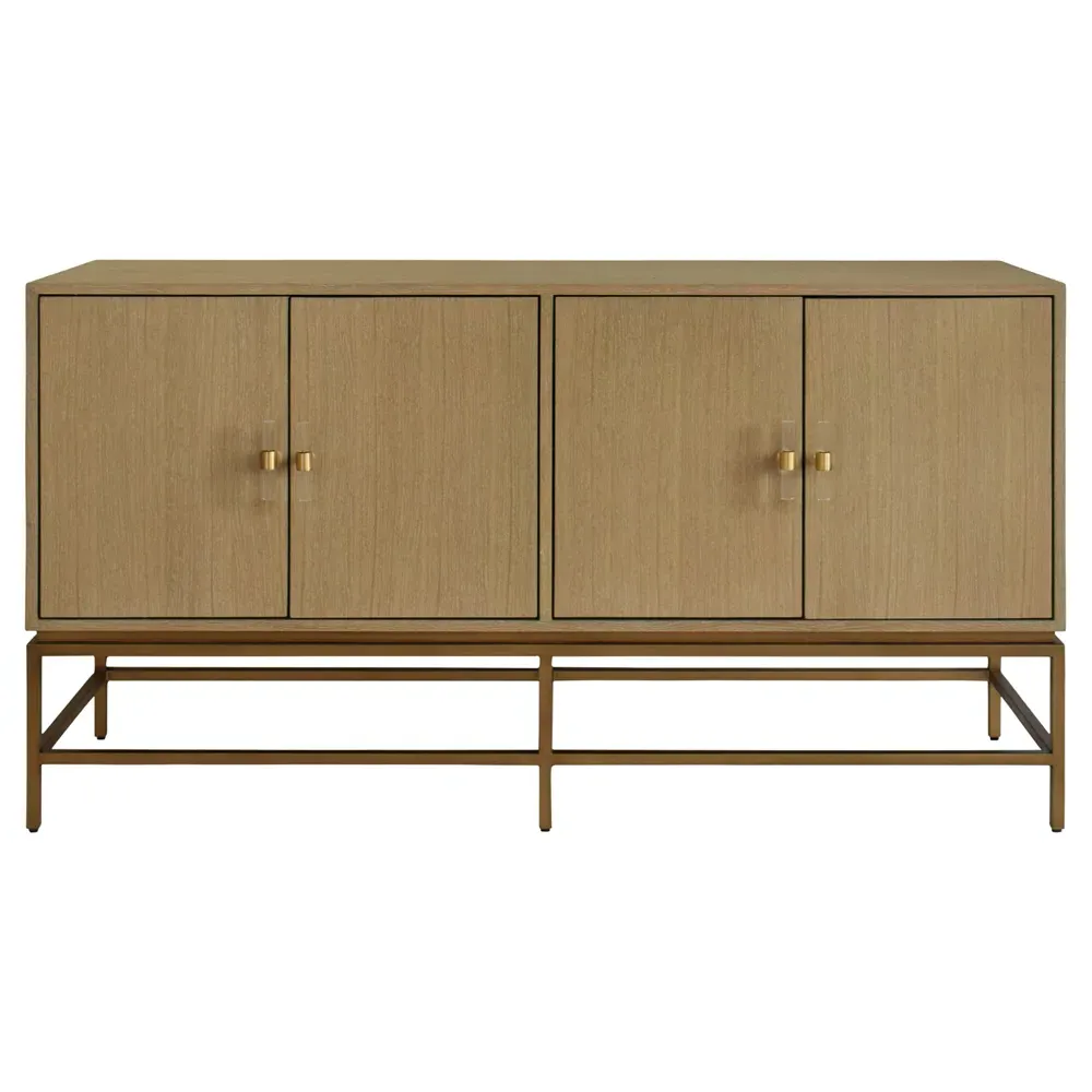 Ariel 4-Door Buffet - Cerused Oak image