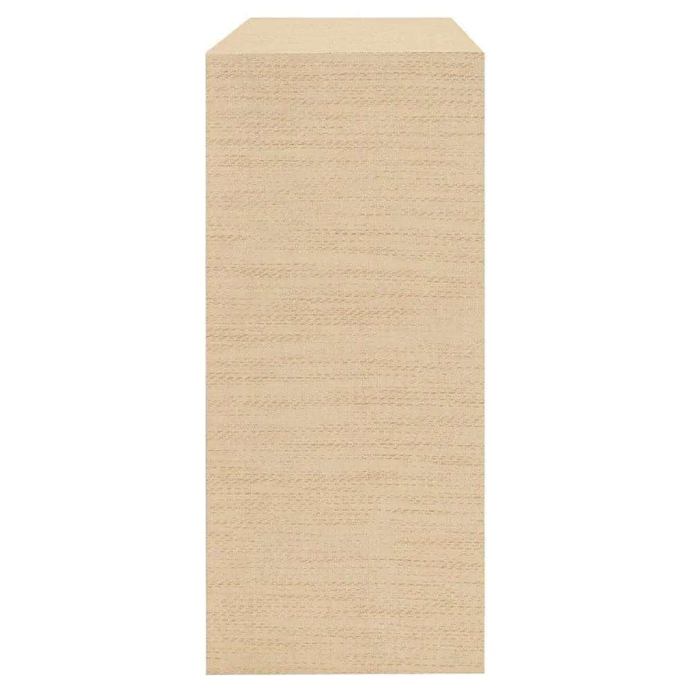 Aspen Console Table - Natural, Grasscloth